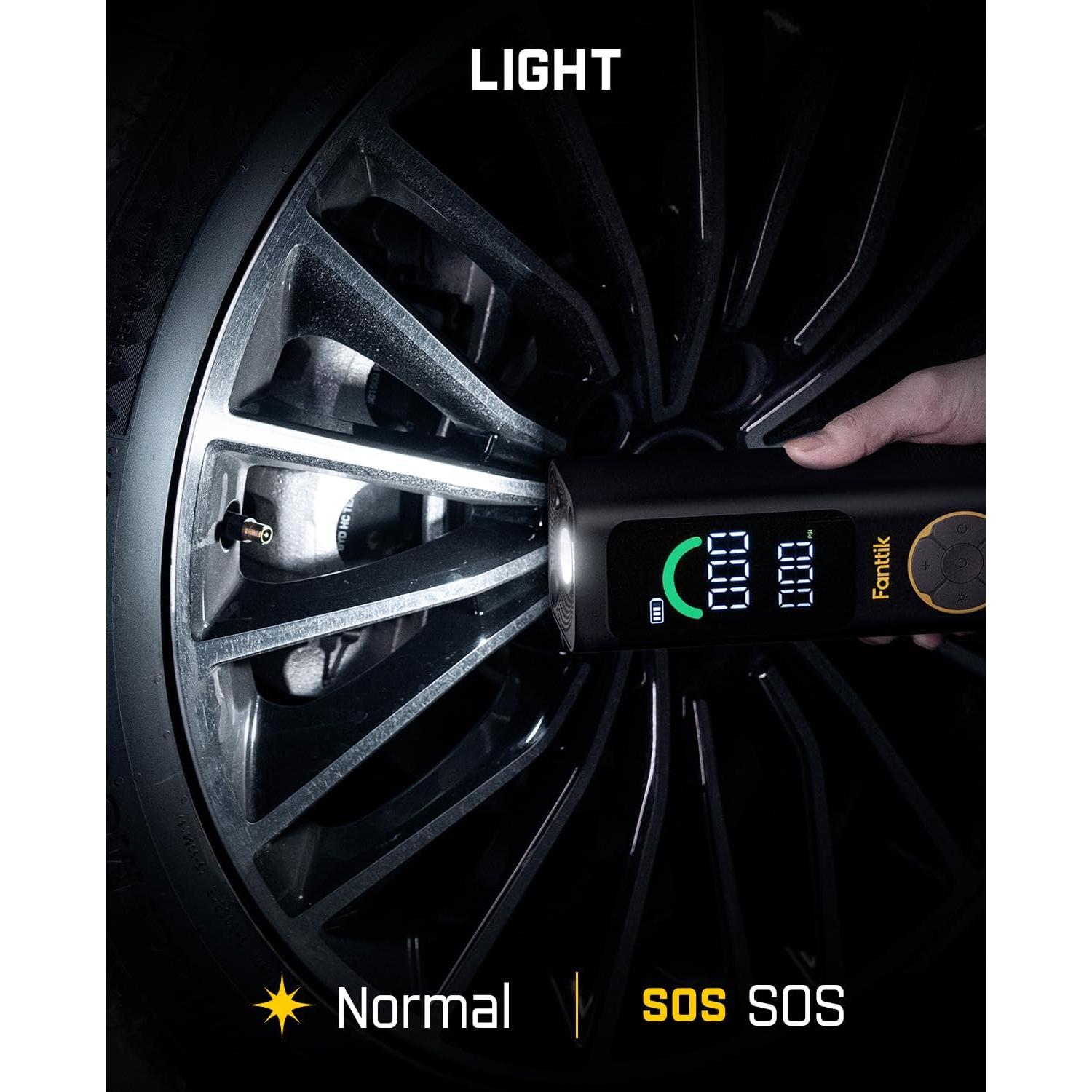 Compresor de Aire Inalámbrico Fanttik X10 150 PSI para Neumáticos