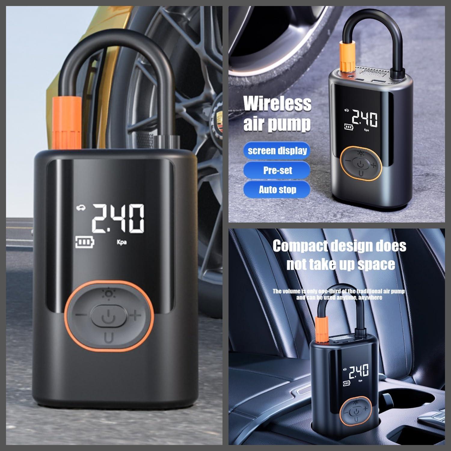 Compresor de Aire Portátil HATRAV HAVTR92, 150 PSI, Digital