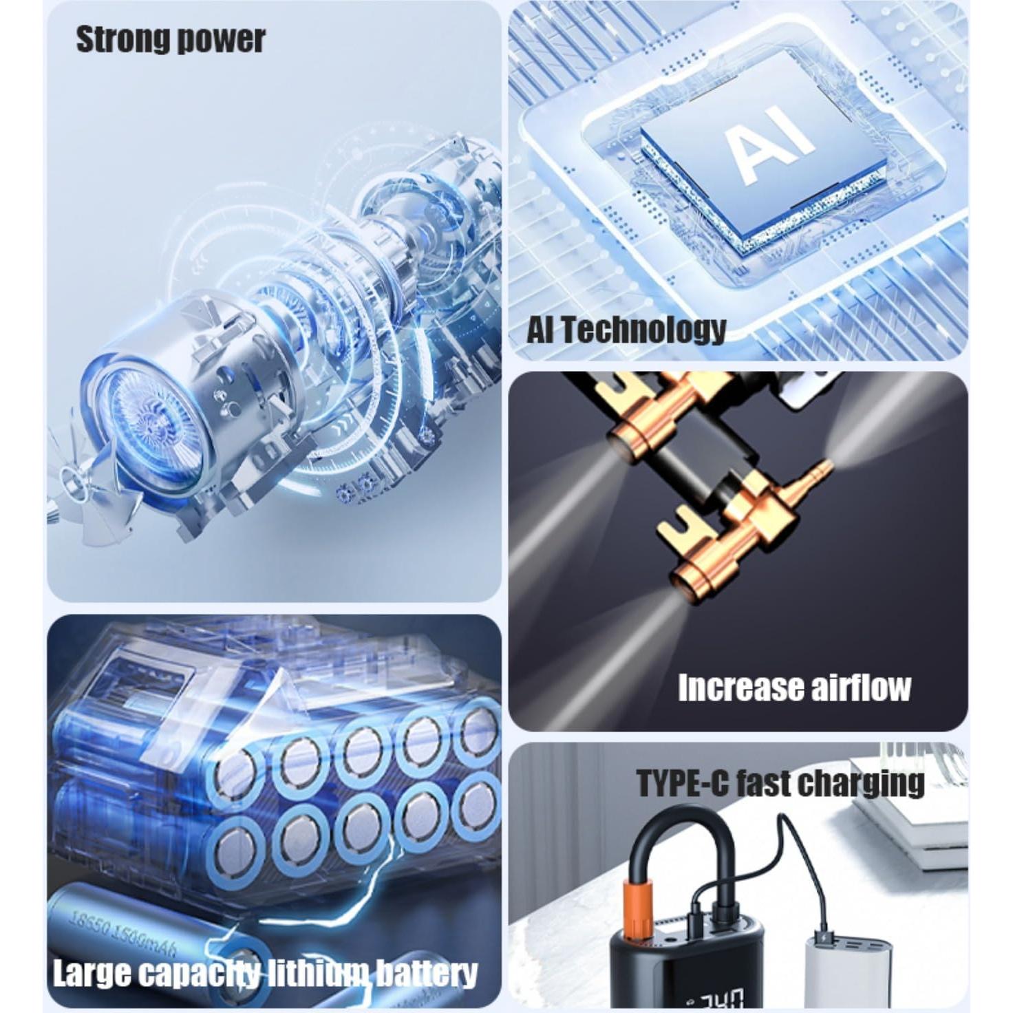 Compresor de Aire Portátil HATRAV HAVTR92, 150 PSI, Digital