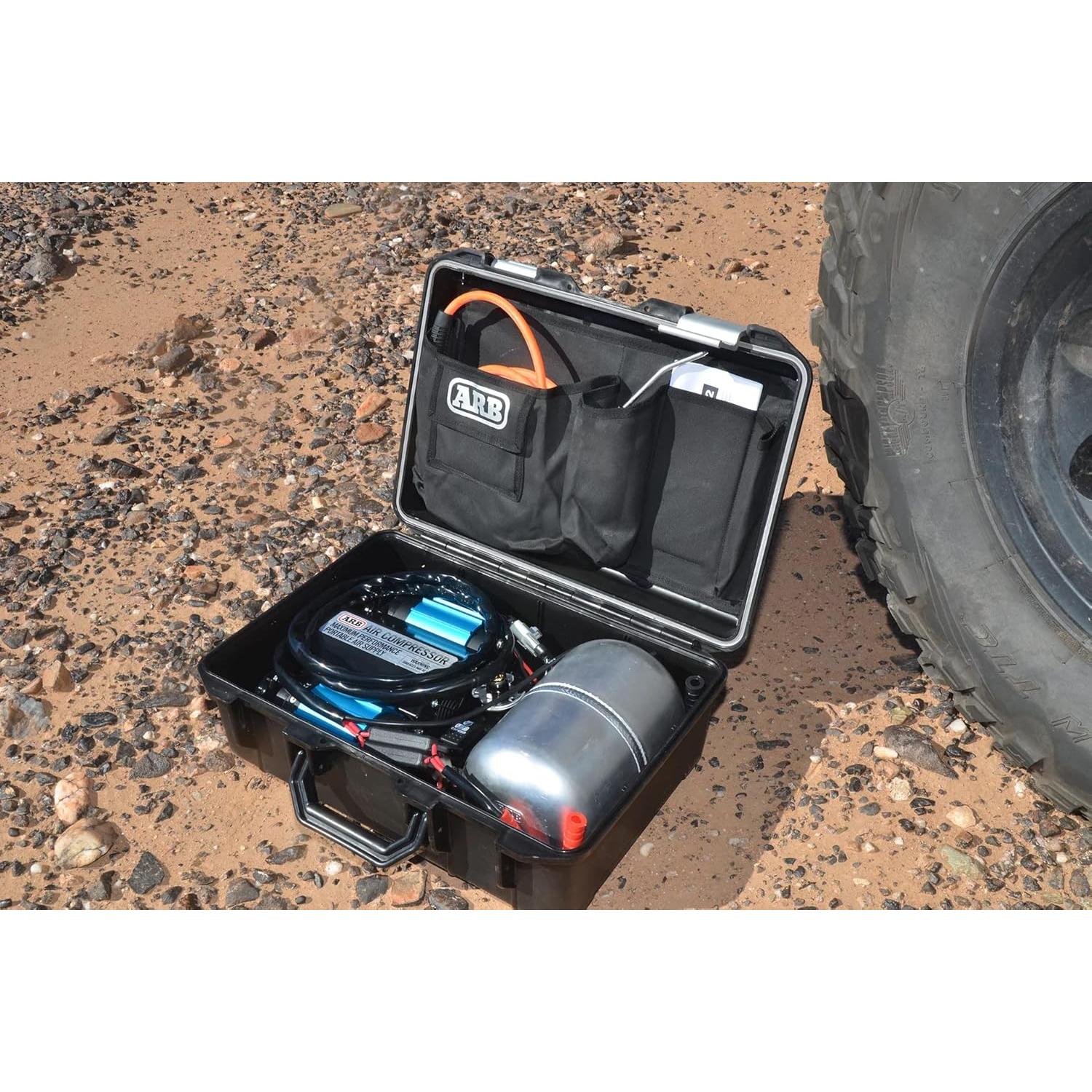 Compresor de Aire Portátil ARB CKMTP12 12V Doble Cilindro