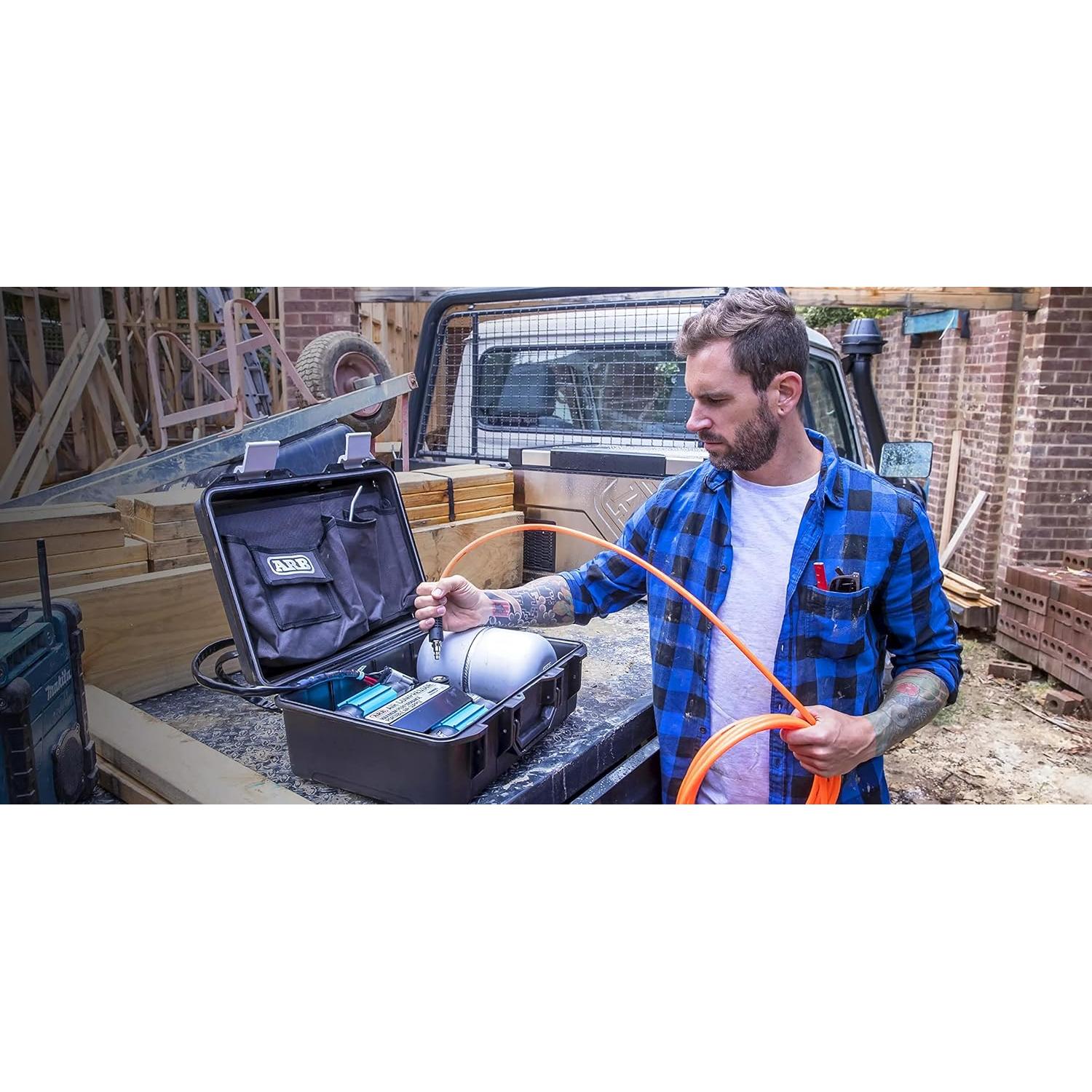 Compresor de Aire Portátil ARB CKMTP12 12V Doble Cilindro