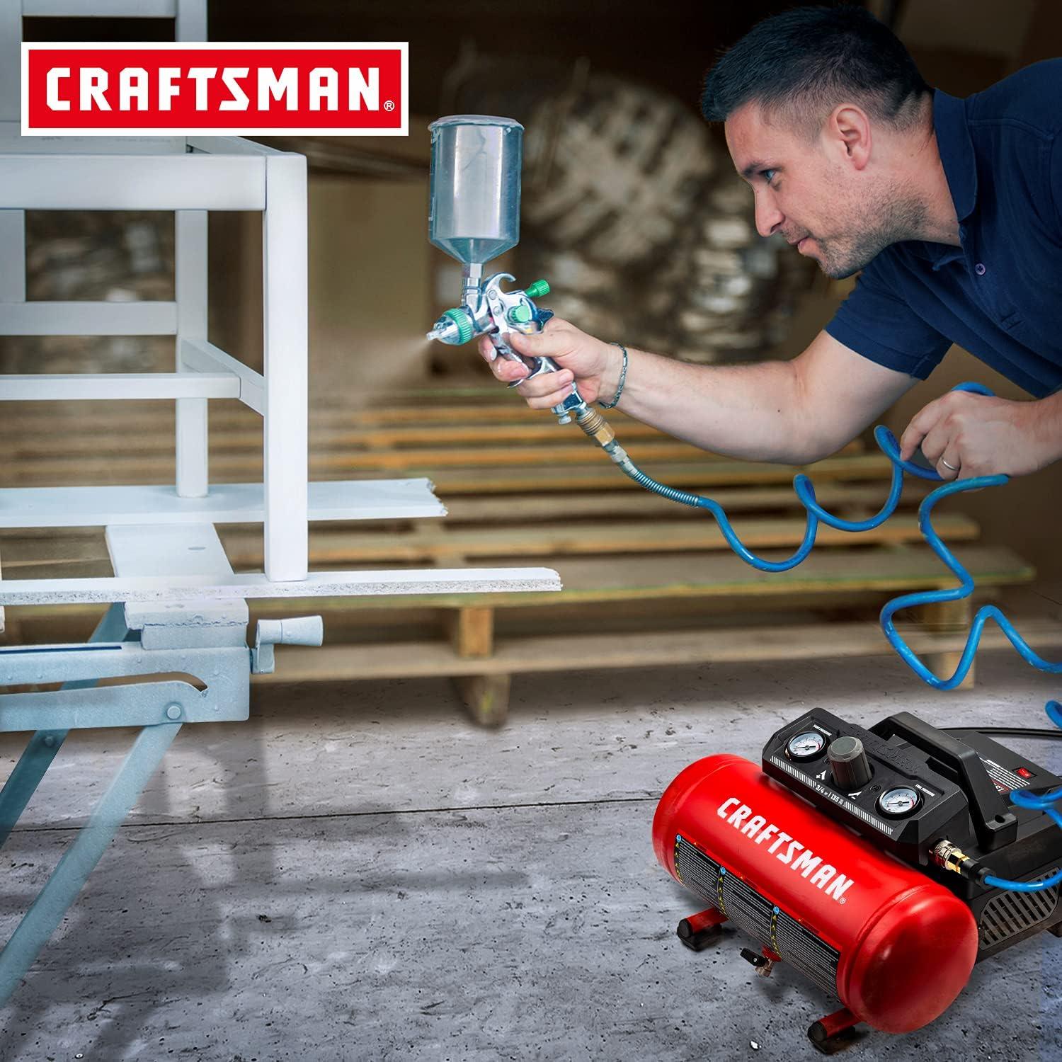 Compresor de Aire Craftsman 1.5 Galones 0.75 HP 135 PSI