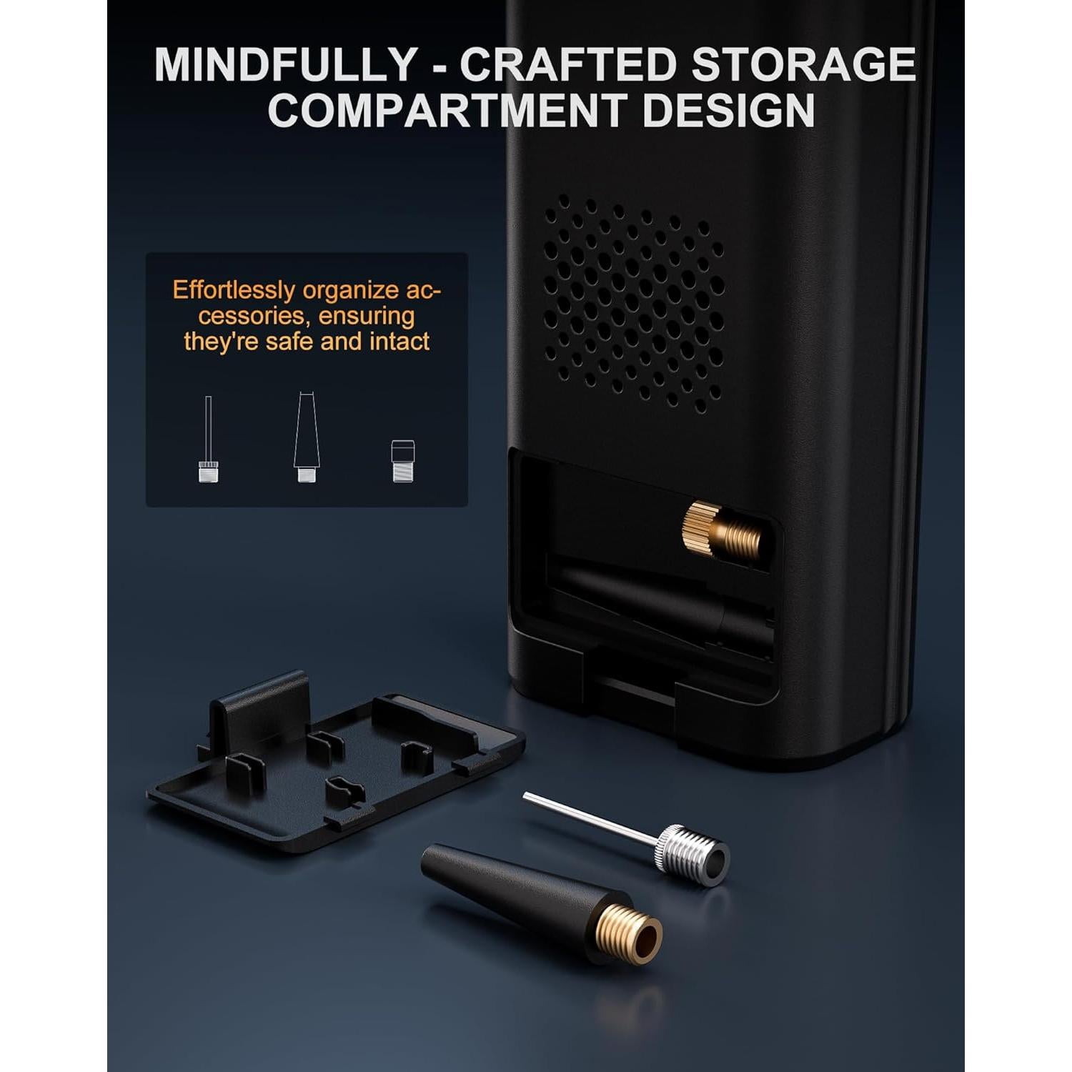 Compresor de Aire Portátil Aucoza A17 180 PSI Inflador Neumáticos