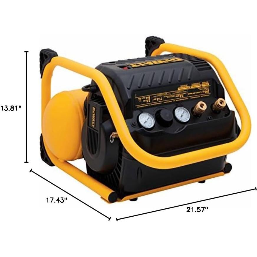 Compresor de Aire DEWALT DWFP55130, 2.5 Galones, 200 PSI
