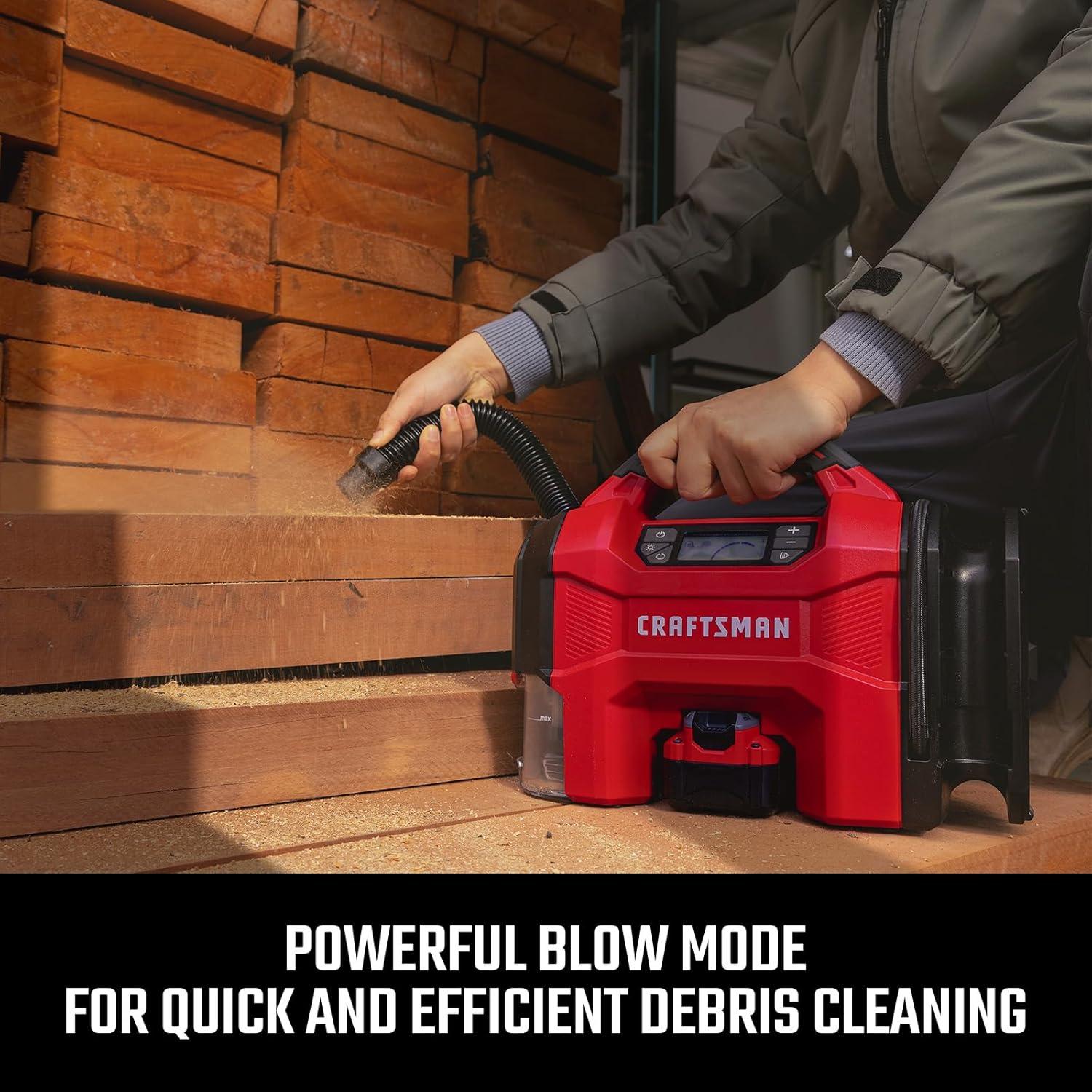 Compresor de Aire Portátil Craftsman V20 3-en-1 160PSI