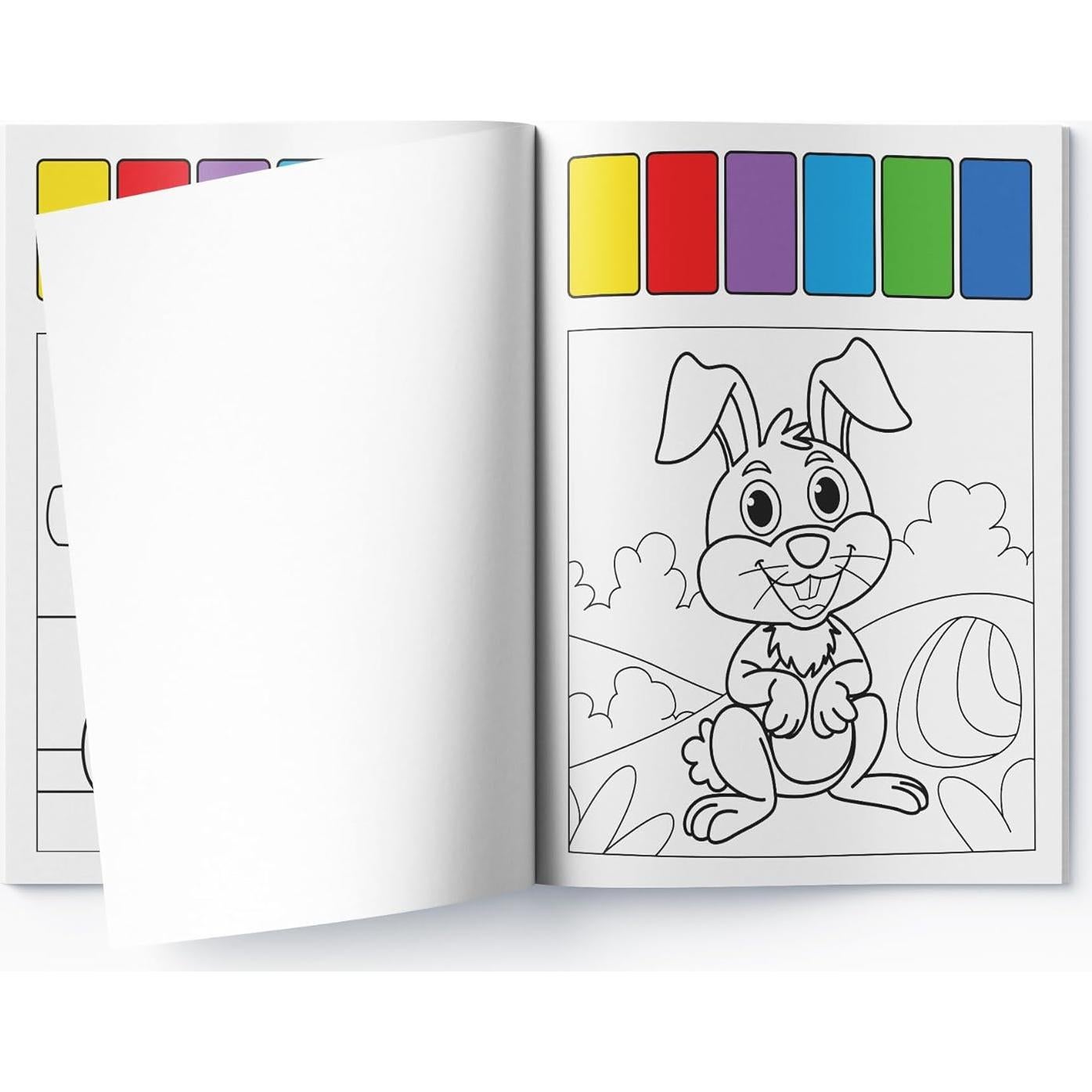 Animals: Pick and Paint Coloring Activity Book