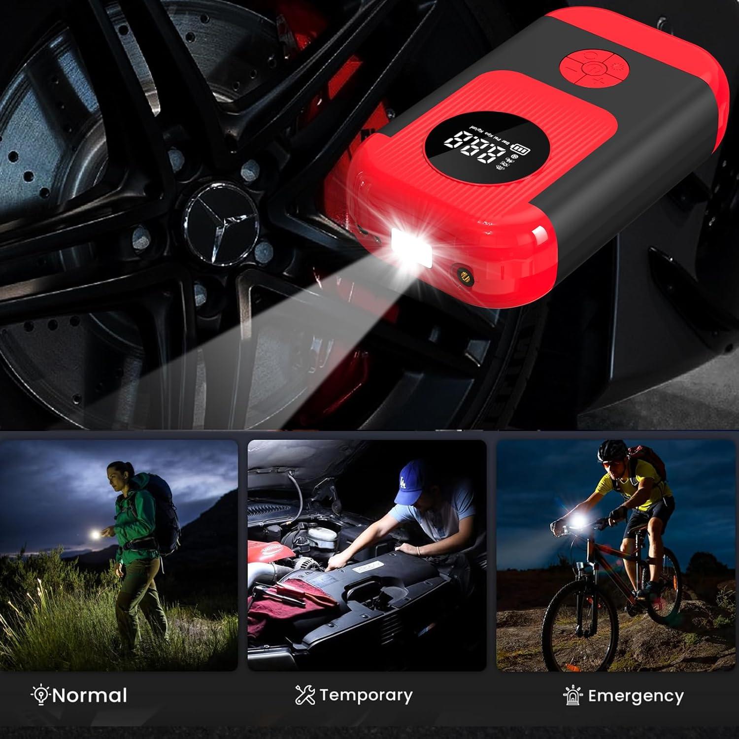 Compresor de Aire Portátil ApexNexus C8-CQB 150PSI Inalámbrico