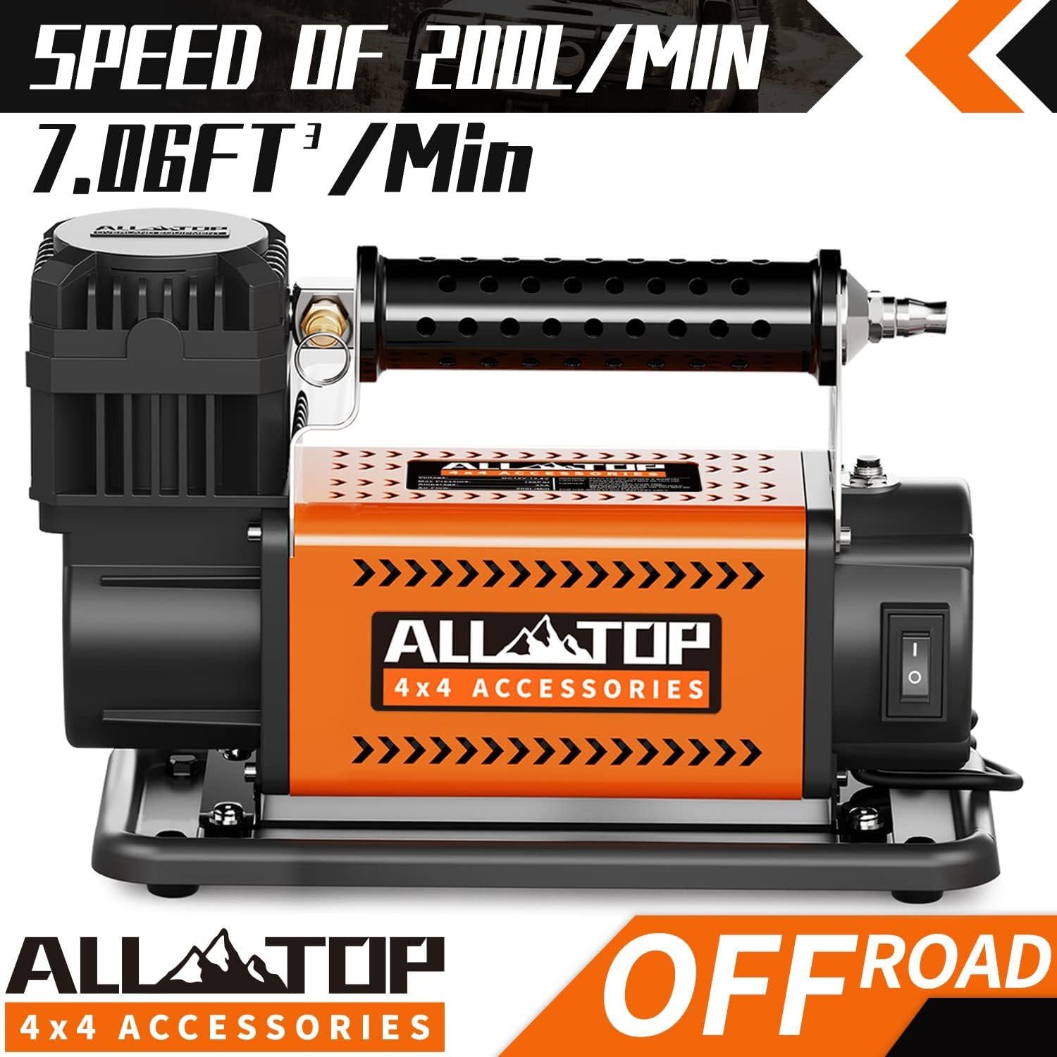 Compresor de Aire Portátil ALL-TOP 12V 150 PSI 7.06 CFM