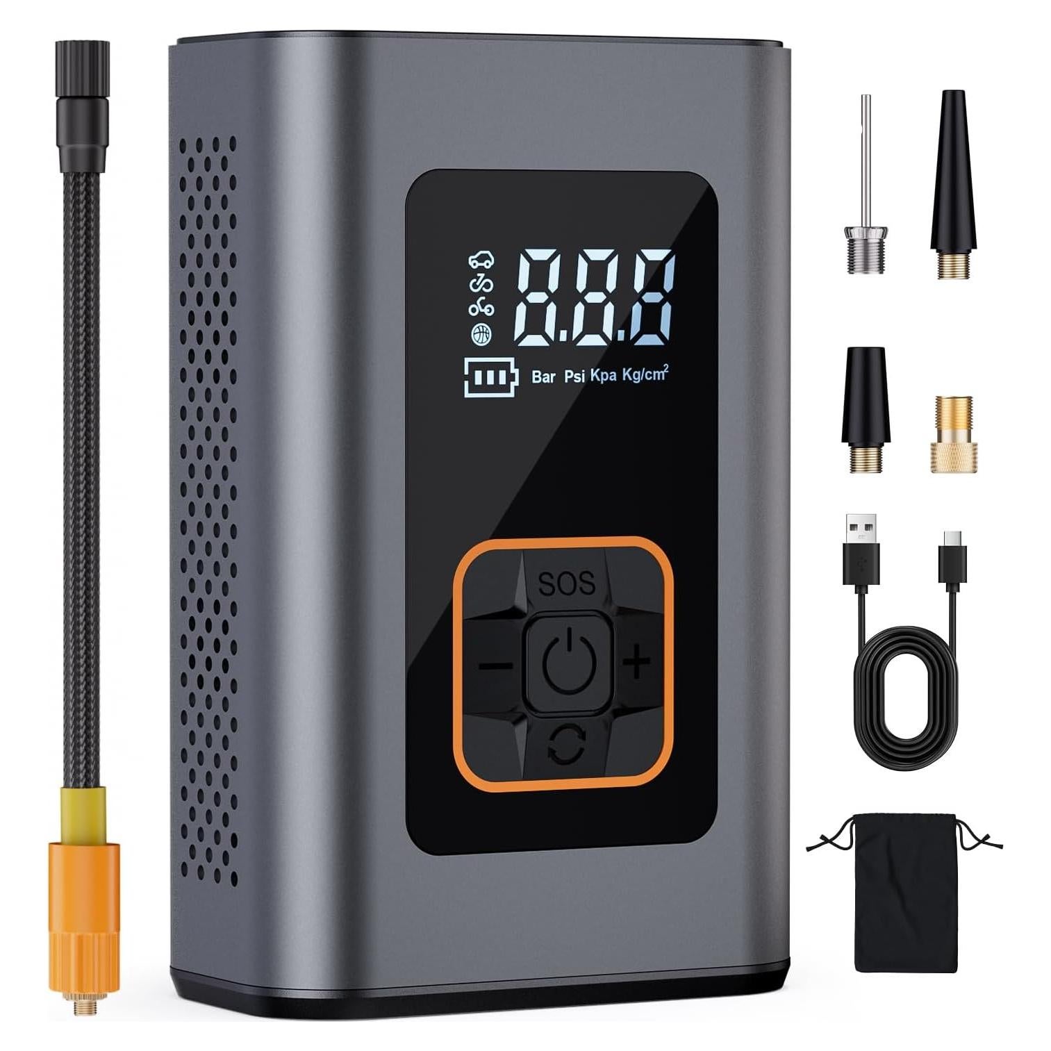 Compresor de Aire Portátil CKWUE C5 180 PSI Inalámbrico