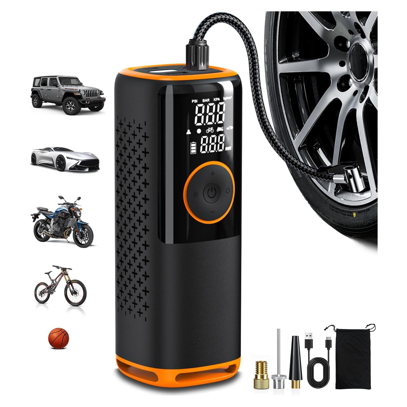 Compresor de Aire Portátil CalKoo YS001-P 15000mAh 160PSI
