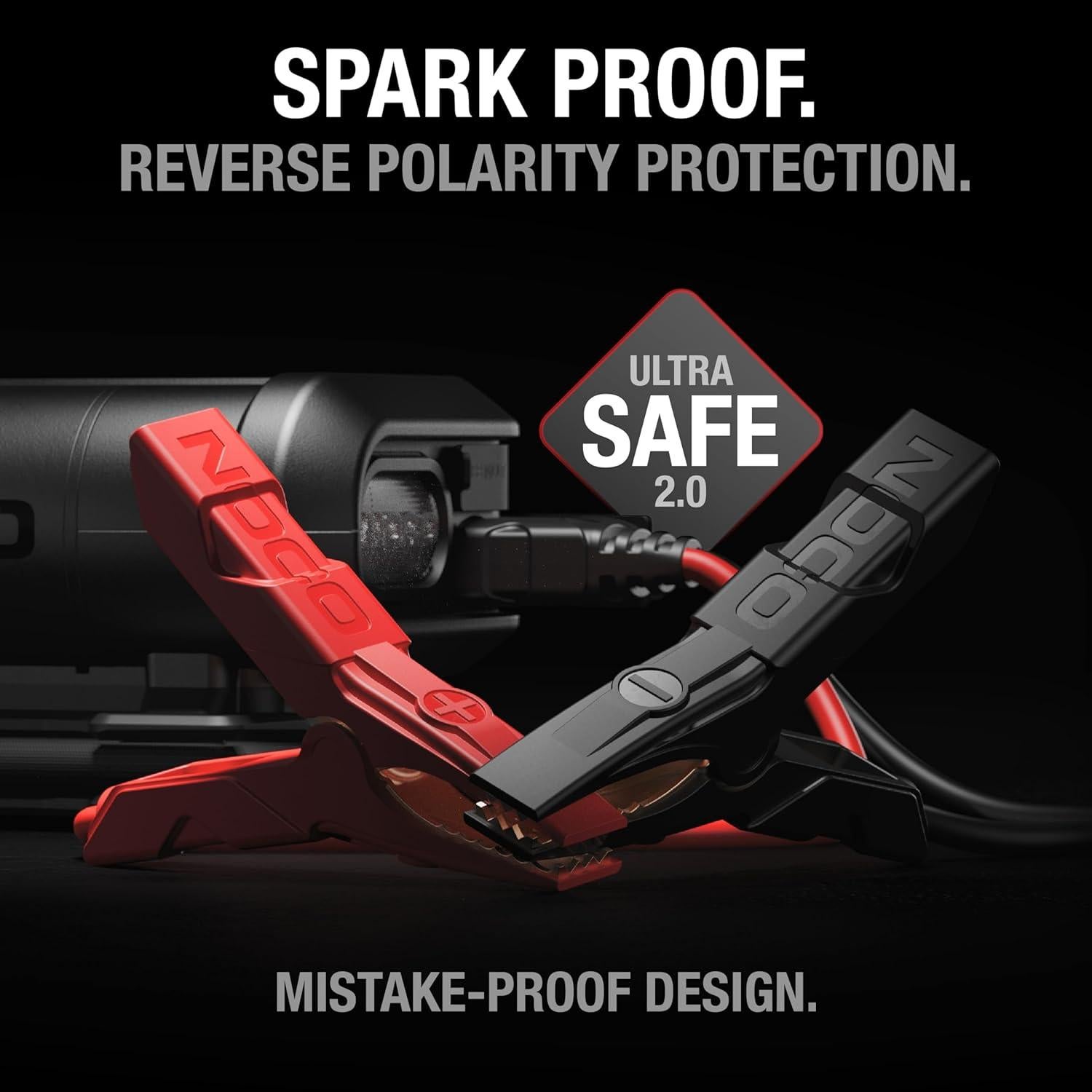 Arrancador de Salto NOCO AX65 2000A con Inflador de Neumáticos