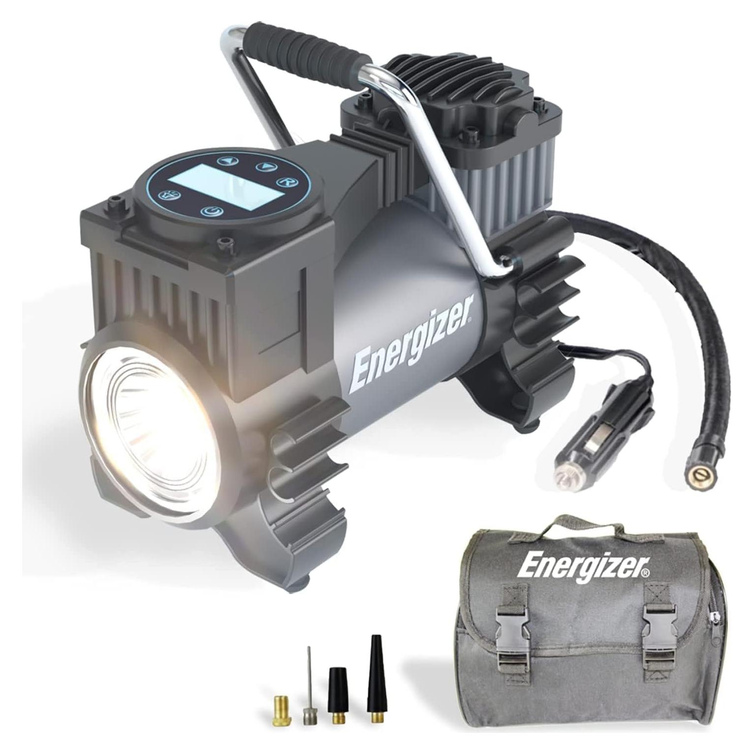 Compresor de Aire Portátil Energizer EDC12035 120 PSI 12V DC