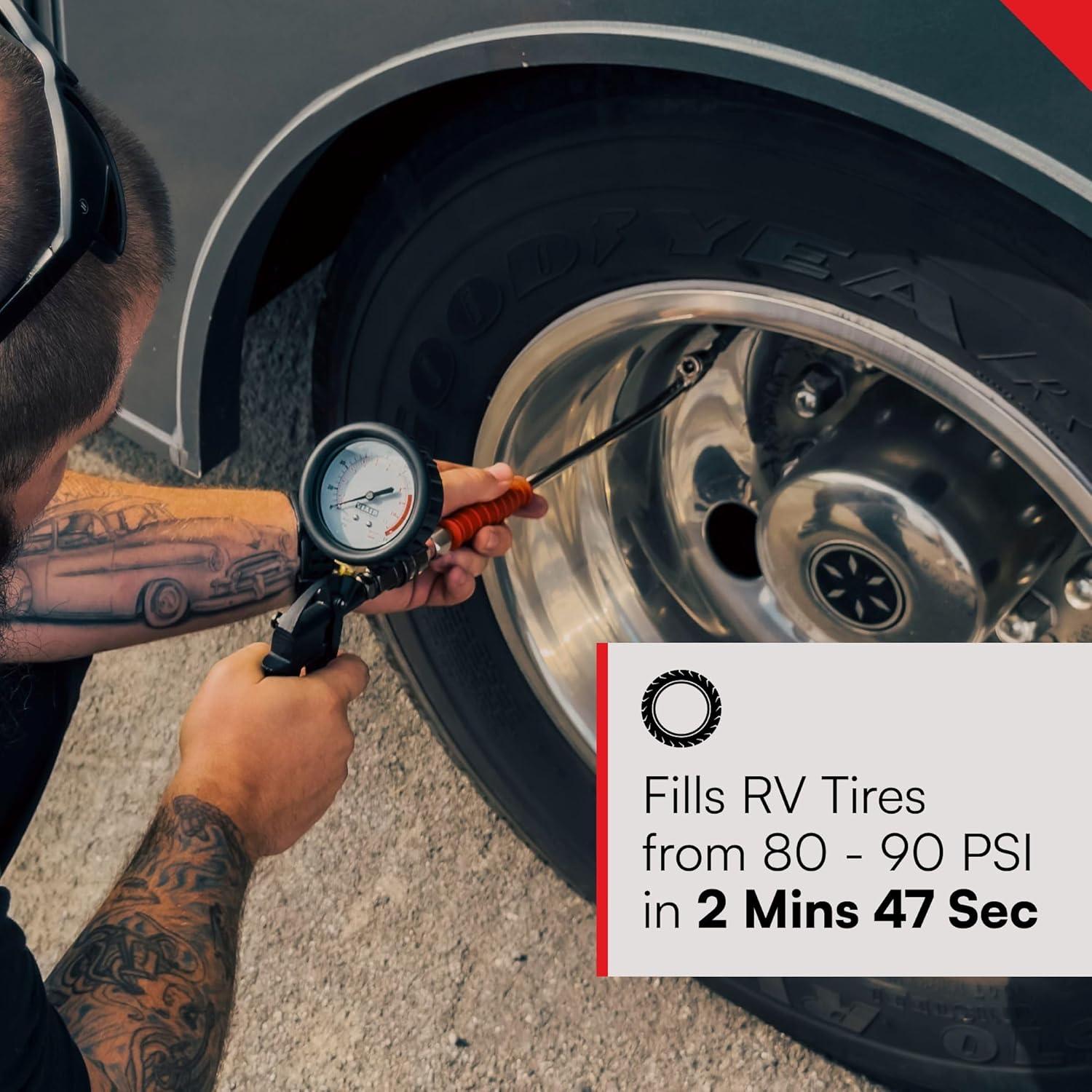 Compresor Portátil Automático VIAIR 400P-RV 150 PSI 4.69 kg