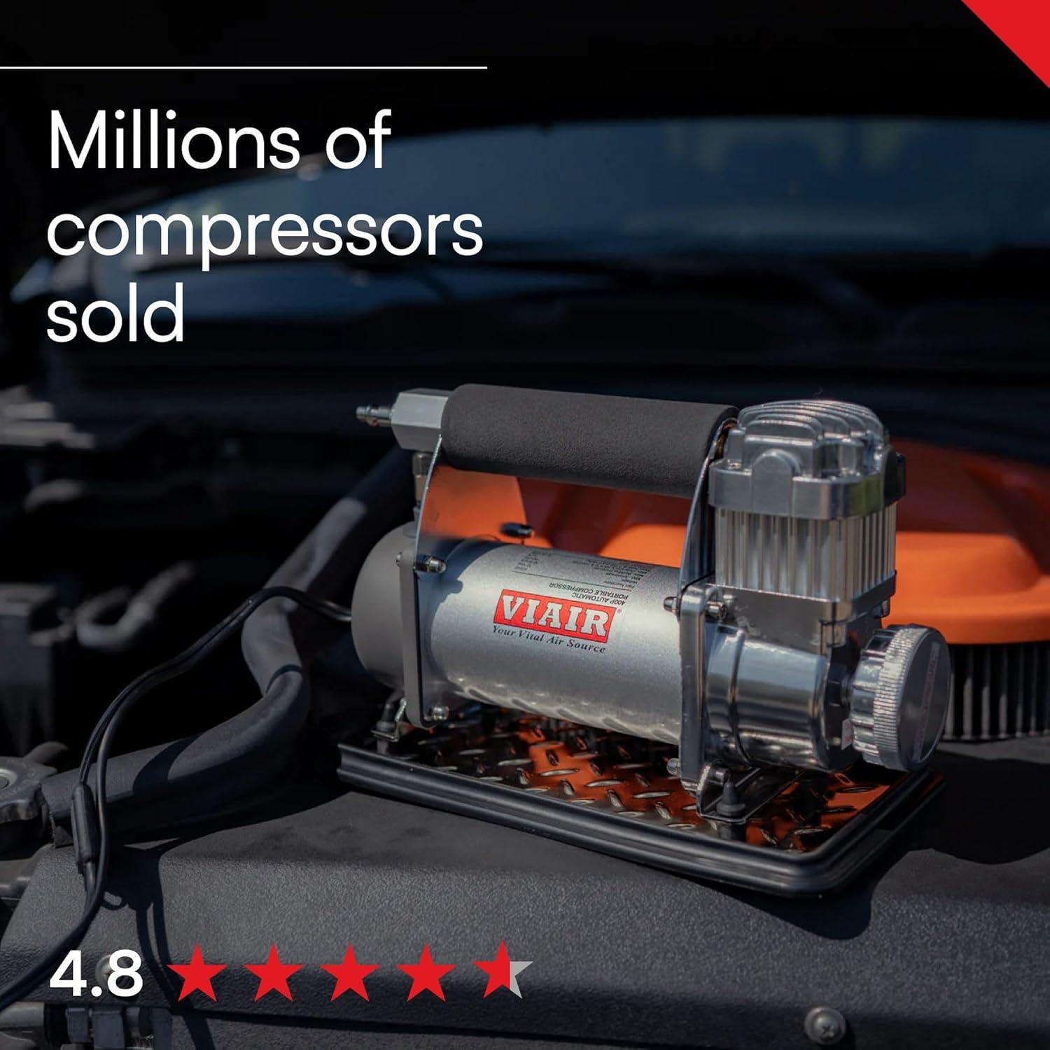 Compresor Portátil Automático VIAIR 400P-RV 150 PSI 4.69 kg