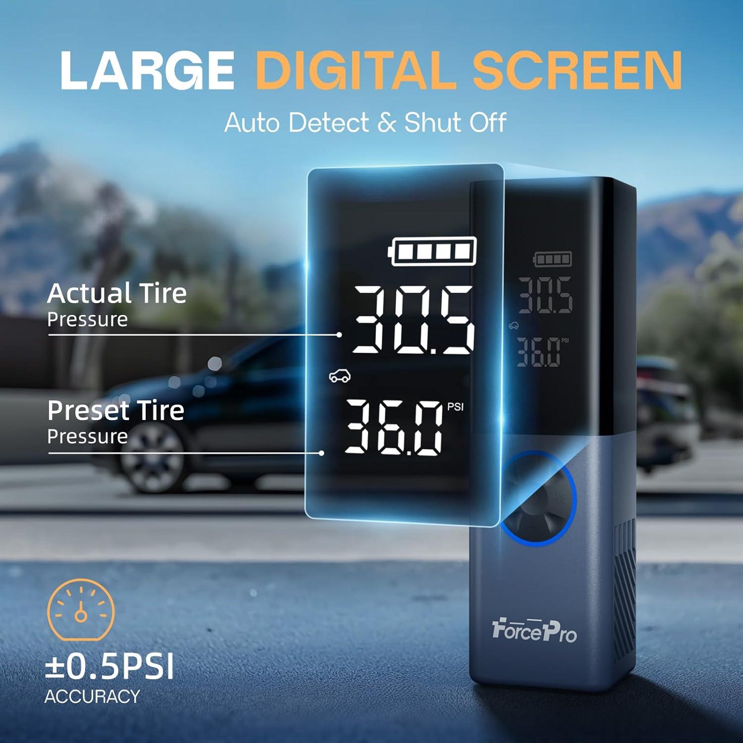 Compresor de Aire Portátil ForcePro TF1504 150 PSI 40L/min