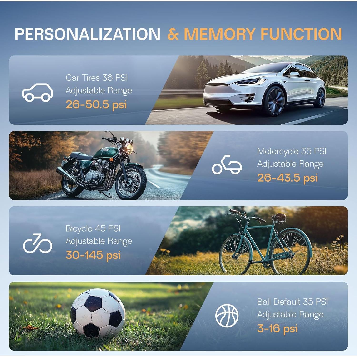 Compresor de Aire Portátil ForcePro TF1504 150 PSI 40L/min