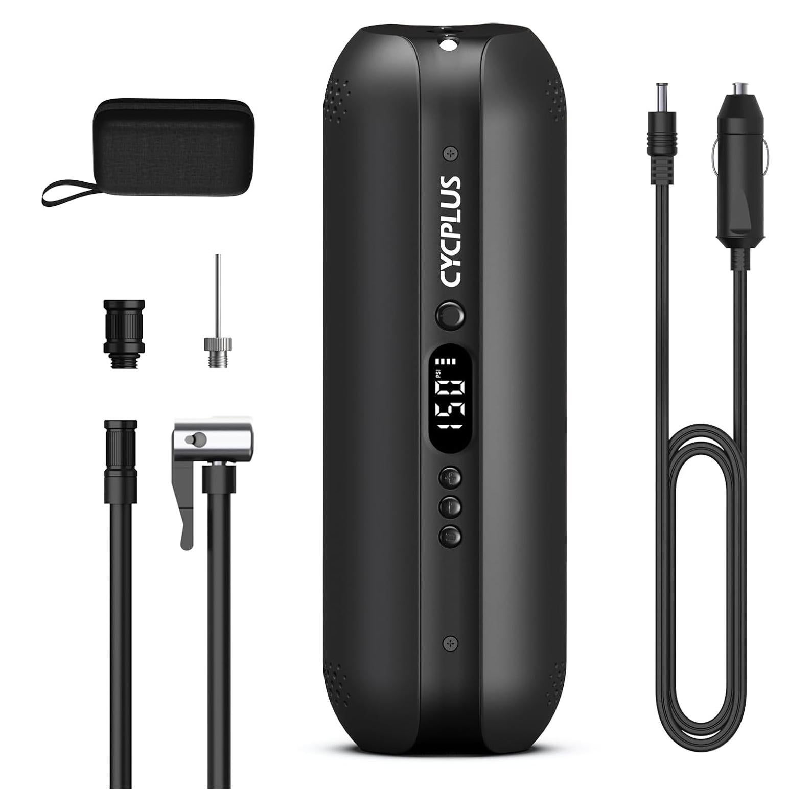 Compresor de Aire CYCPLUS AL1 150PSI Portátil con Luz LED