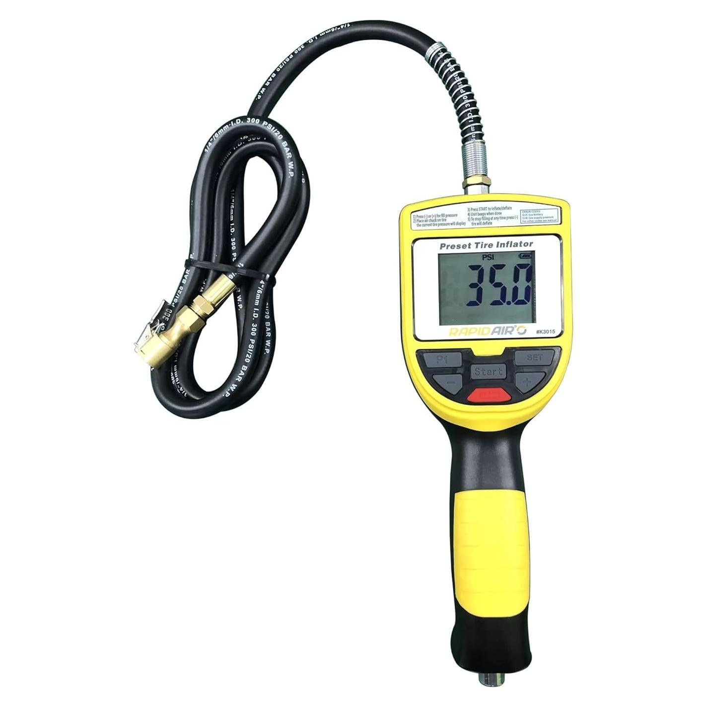 Medidor de Inflado de Neumáticos RapidAir K3015 Digital 175 PSI