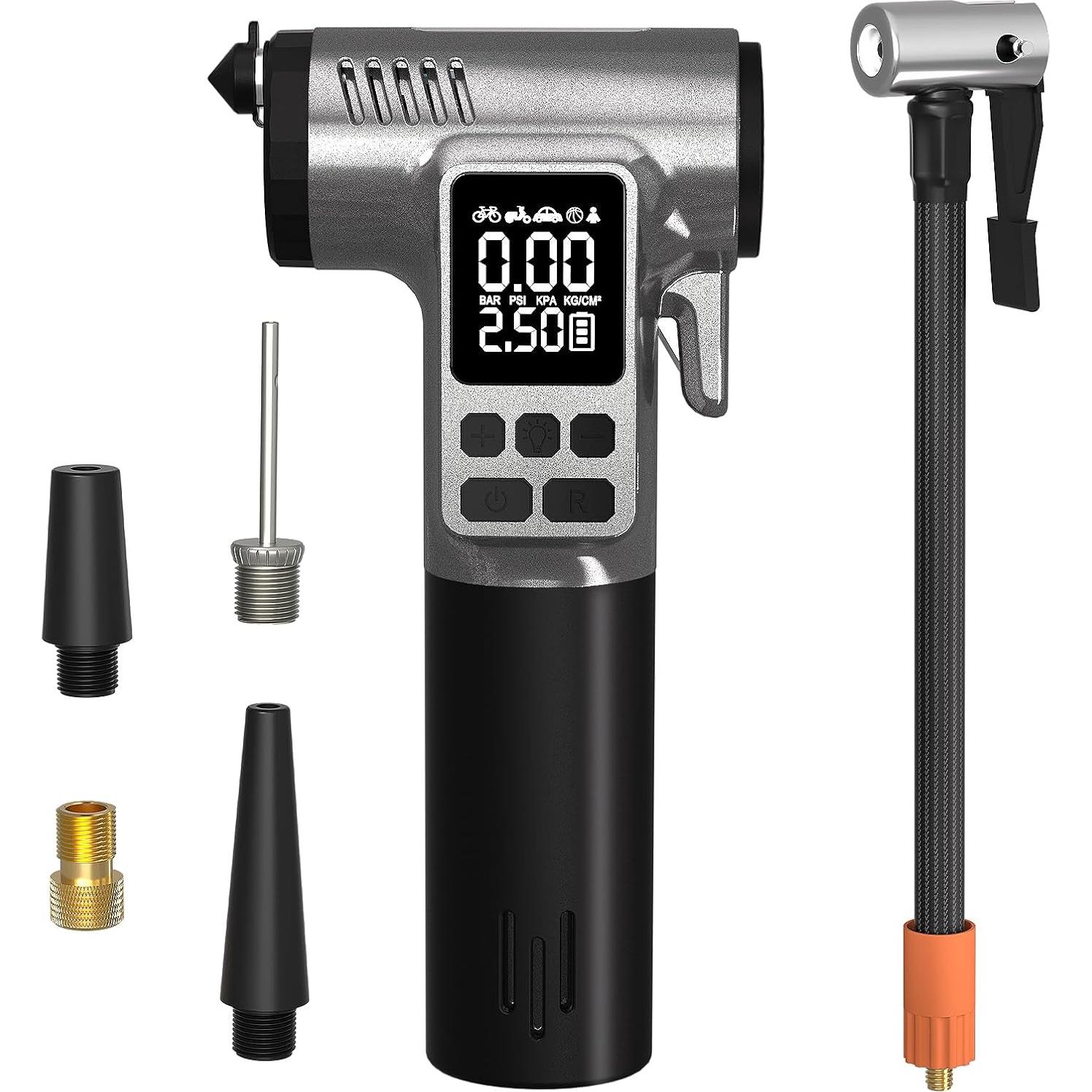 Compresor de Aire Portátil WINWEND ST-5529C 180 PSI 15500mAh