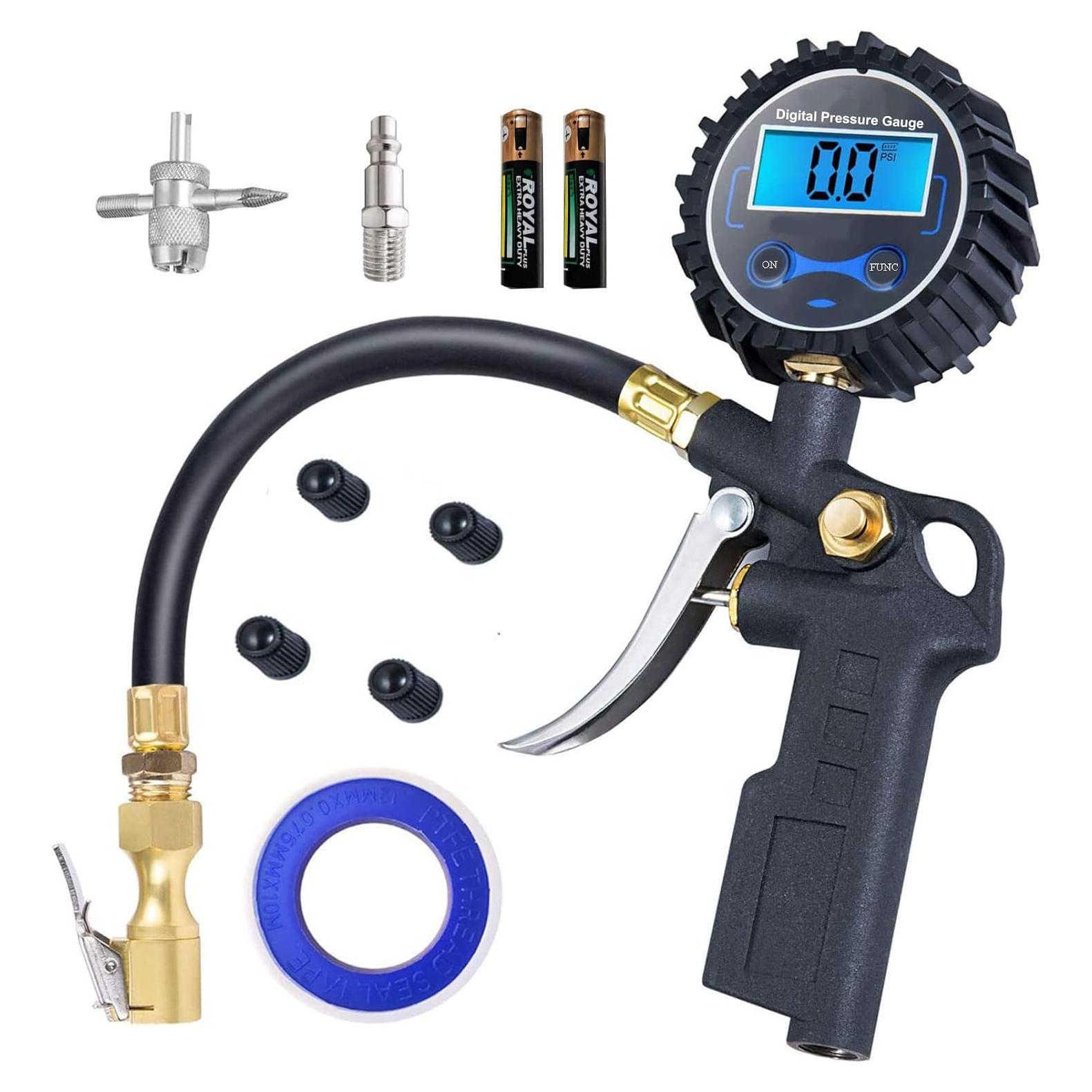 Medidor Digital de Presión de Neumáticos Pinkjoy 250 PSI