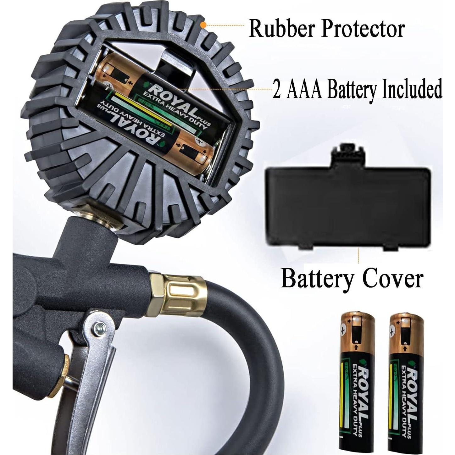 Medidor Digital de Presión de Neumáticos Pinkjoy 250 PSI