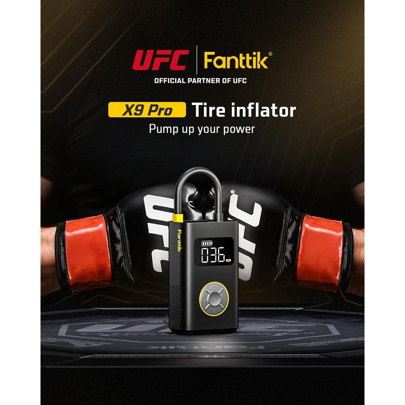 Inflador de Neumáticos Portátil Fanttik X9 Pro 150 PSI