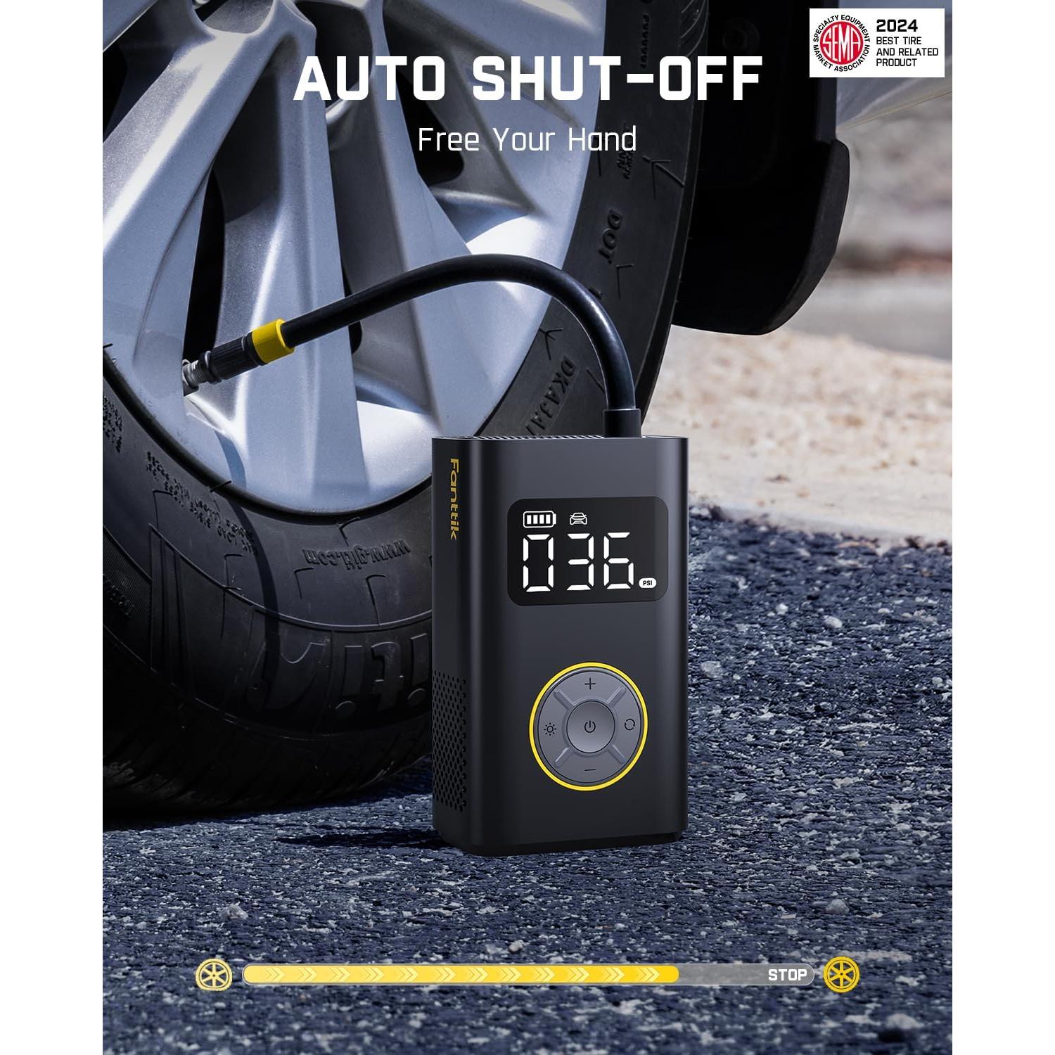 Inflador de Neumáticos Portátil Fanttik X9 Pro 150 PSI