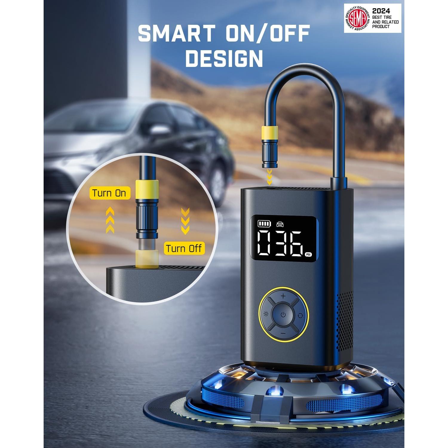 Inflador de Neumáticos Portátil Fanttik X9 Pro 150 PSI