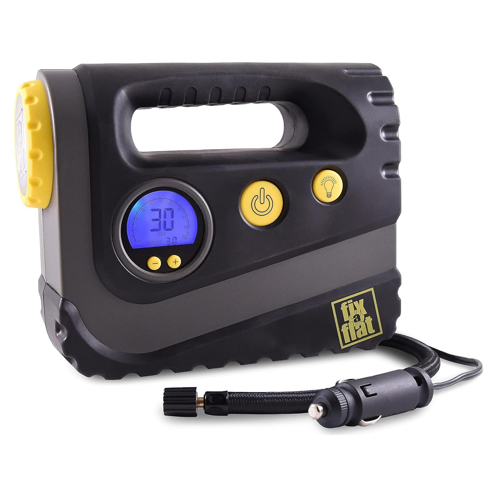 Inflador de Neumáticos Fix-a-Flat S40072 12V Digital 99 PSI