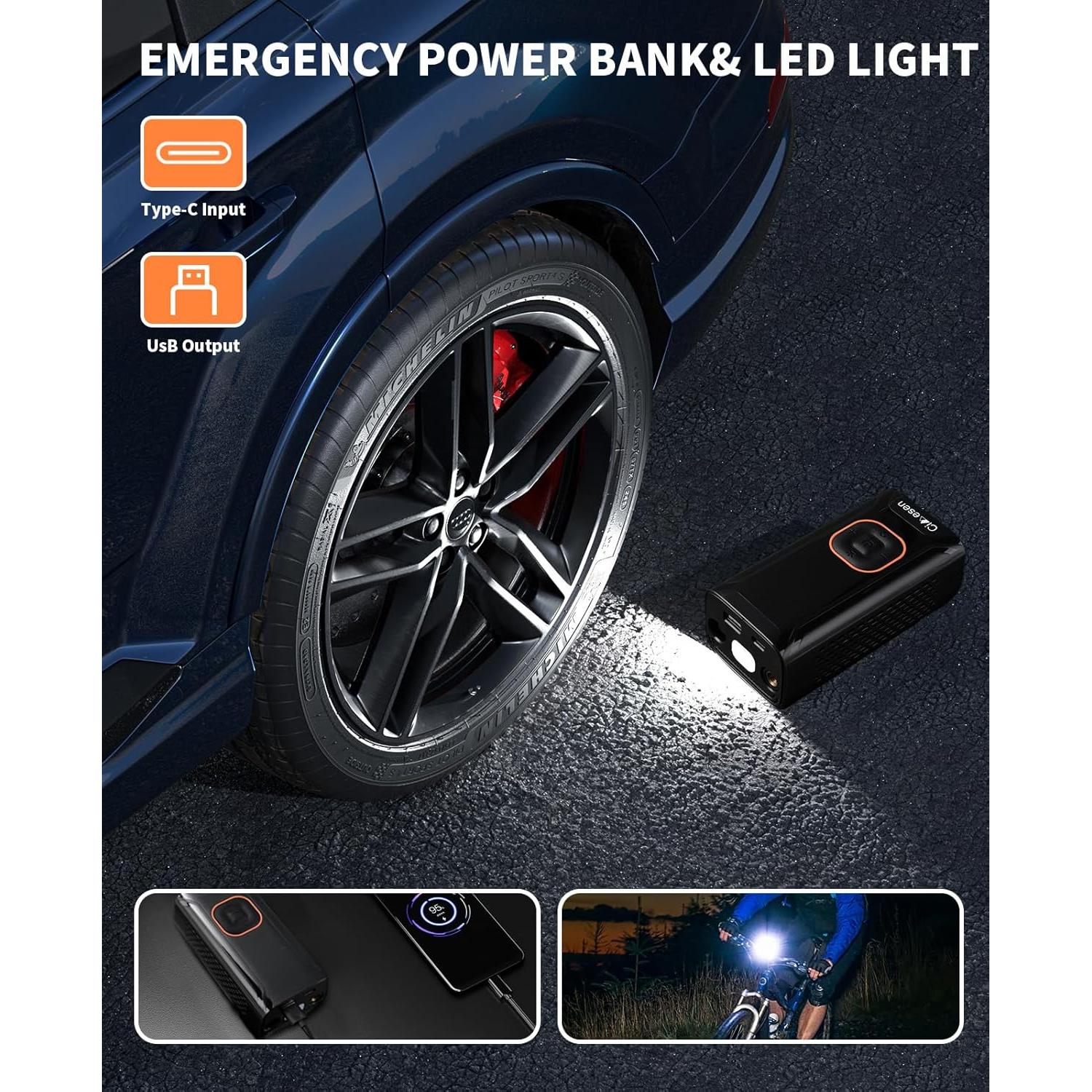 Compresor de Aire Portátil Cimesen 150 PSI Inalámbrico