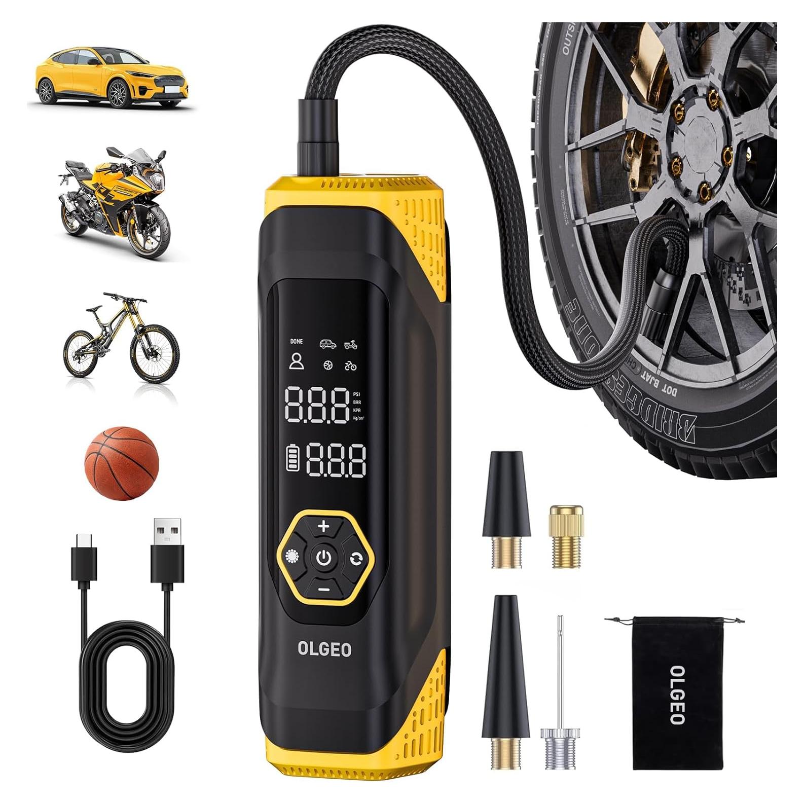 Compresor de Aire Portátil Olgeo M9 180 PSI Inalámbrico