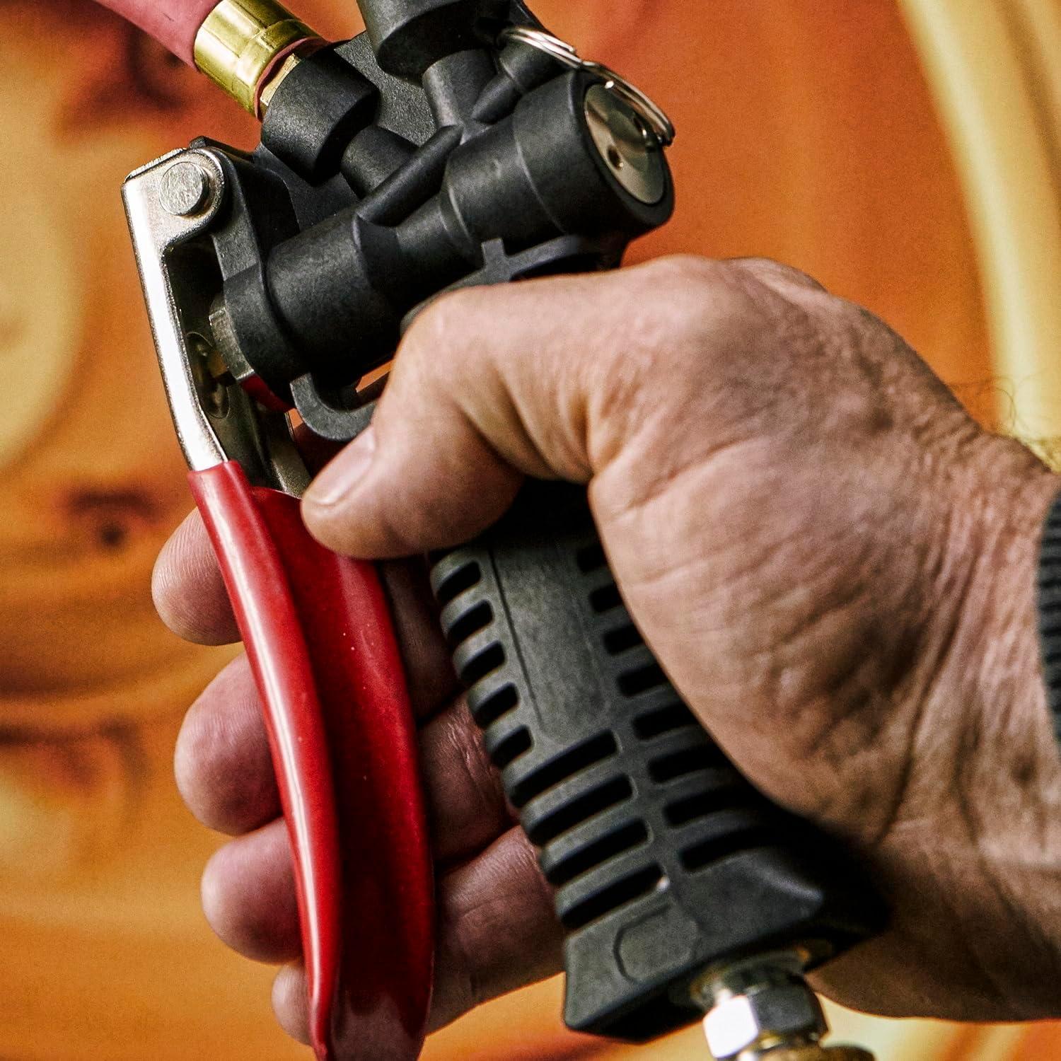 Inflador Digital de Neumáticos Milton 572D con Manómetro 255 PSI