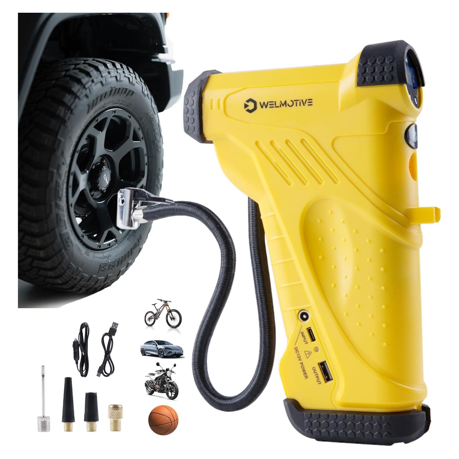 Inflador de Neumáticos Inalámbrico Welmotive TAP01 150PSI