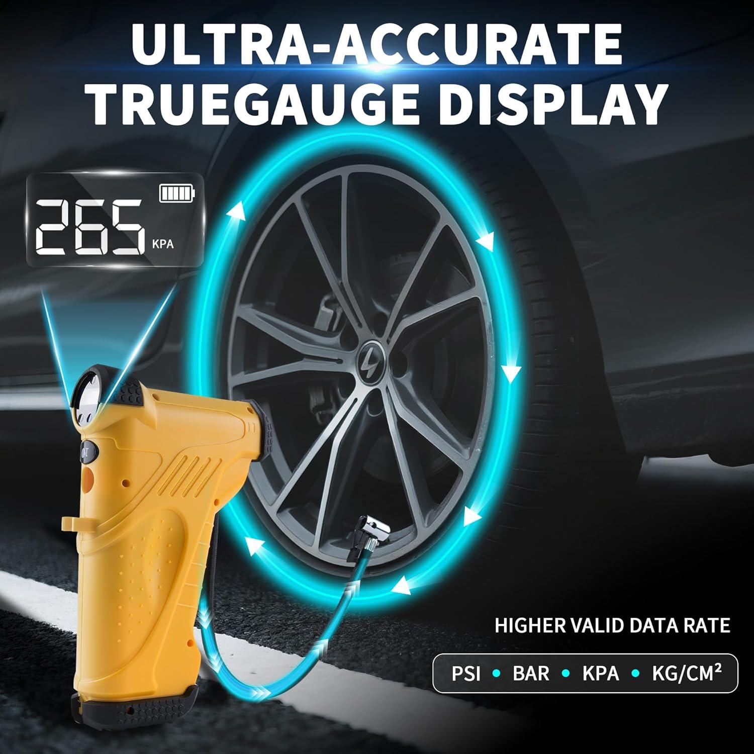 Inflador de Neumáticos Inalámbrico Welmotive TAP01 150PSI