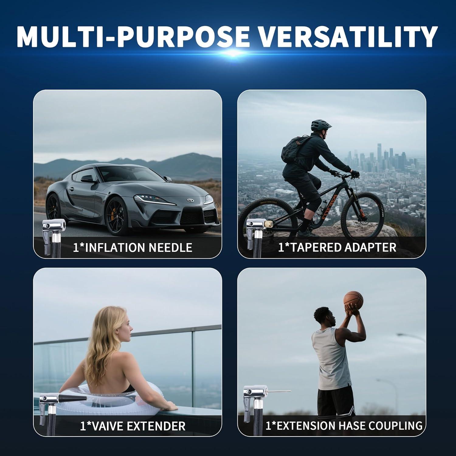 Inflador de Neumáticos Inalámbrico Welmotive TAP01 150PSI