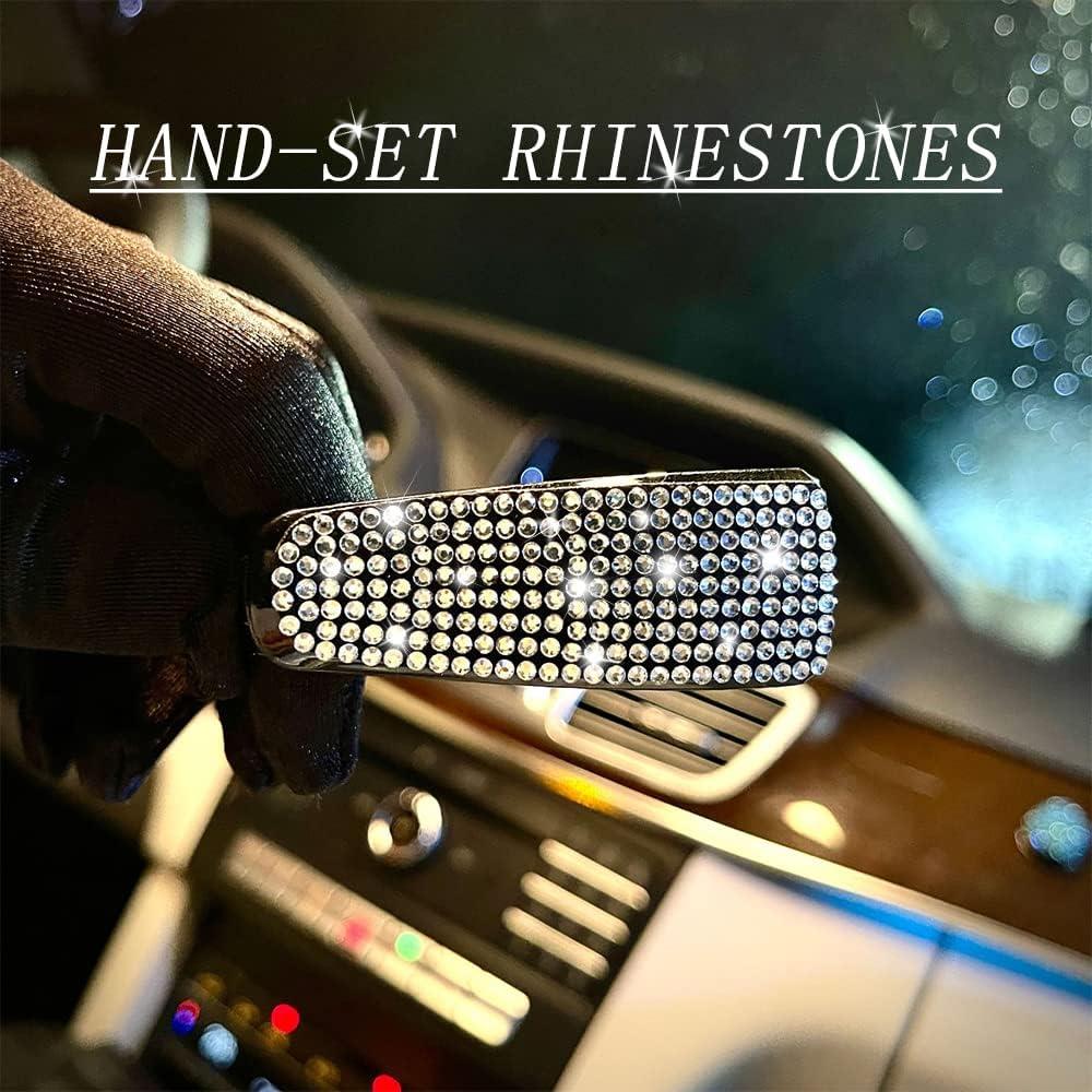 Juego de 2 Sujetadores de Gafas de Sol Turcee con Rhinestones