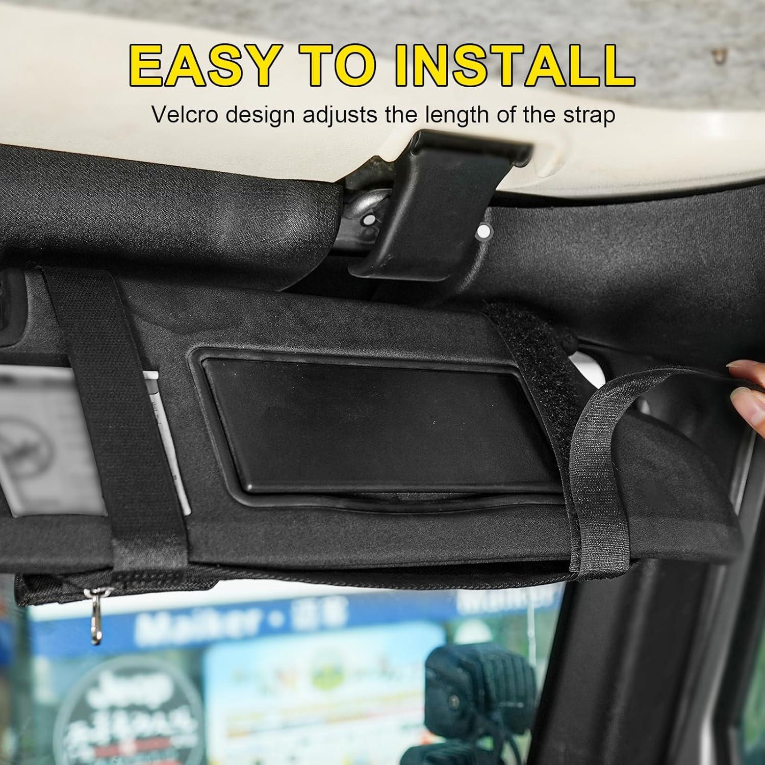 Organizador de Visera Solar OMU Multifuncional para Auto