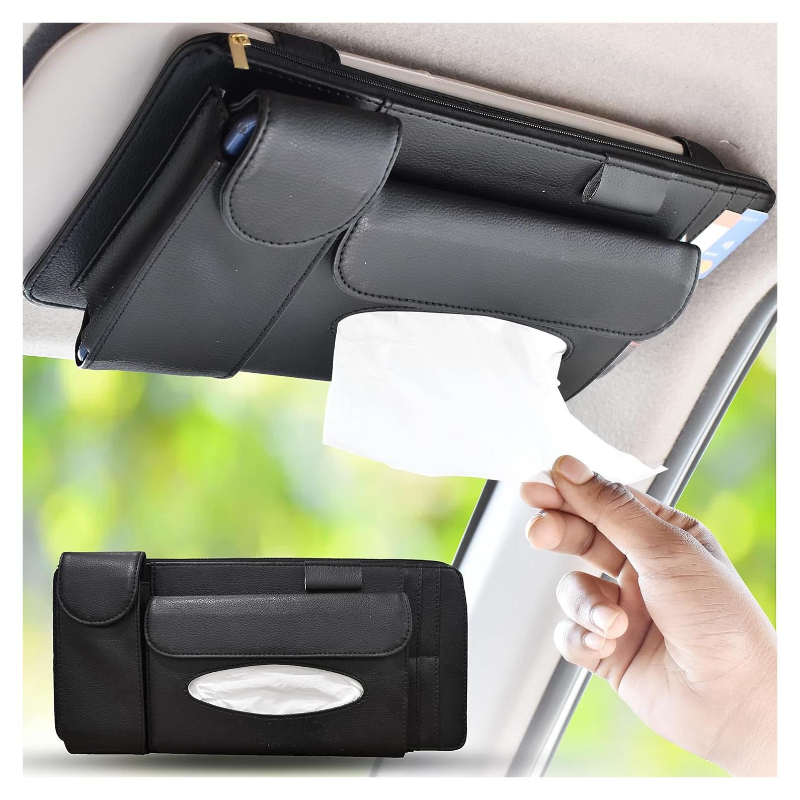 Organizador de Visera de Sol EcoNour con Soporte para Tejidos