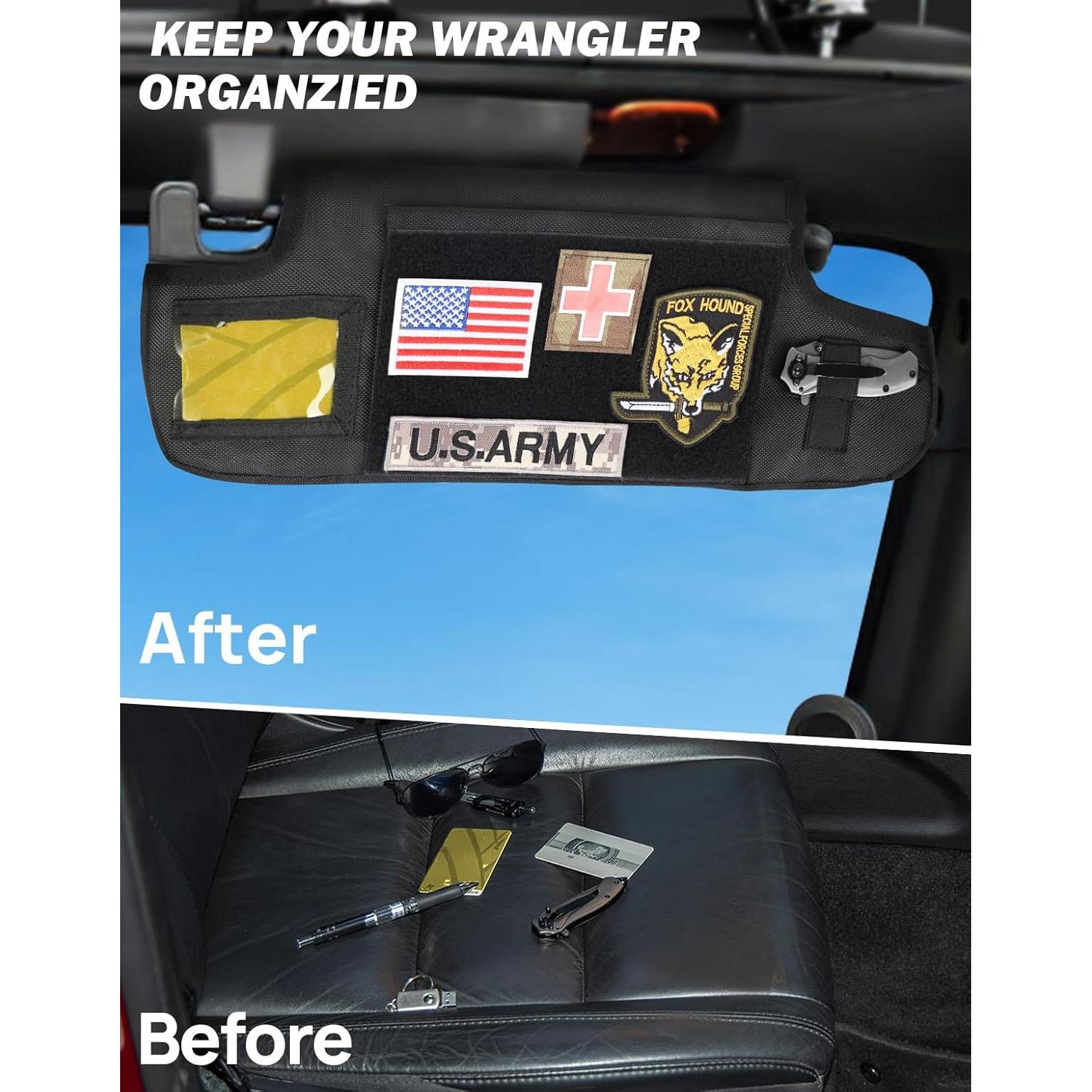 Organizador de Visera de Sol JOYTUTUS A2701 Molle 204g