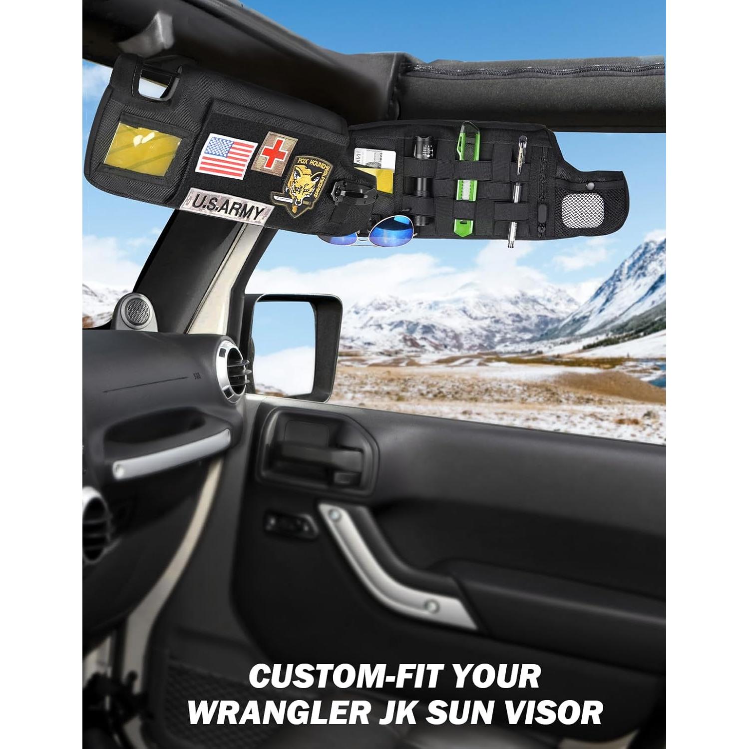 Organizador de Visera de Sol JOYTUTUS A2701 Molle 204g