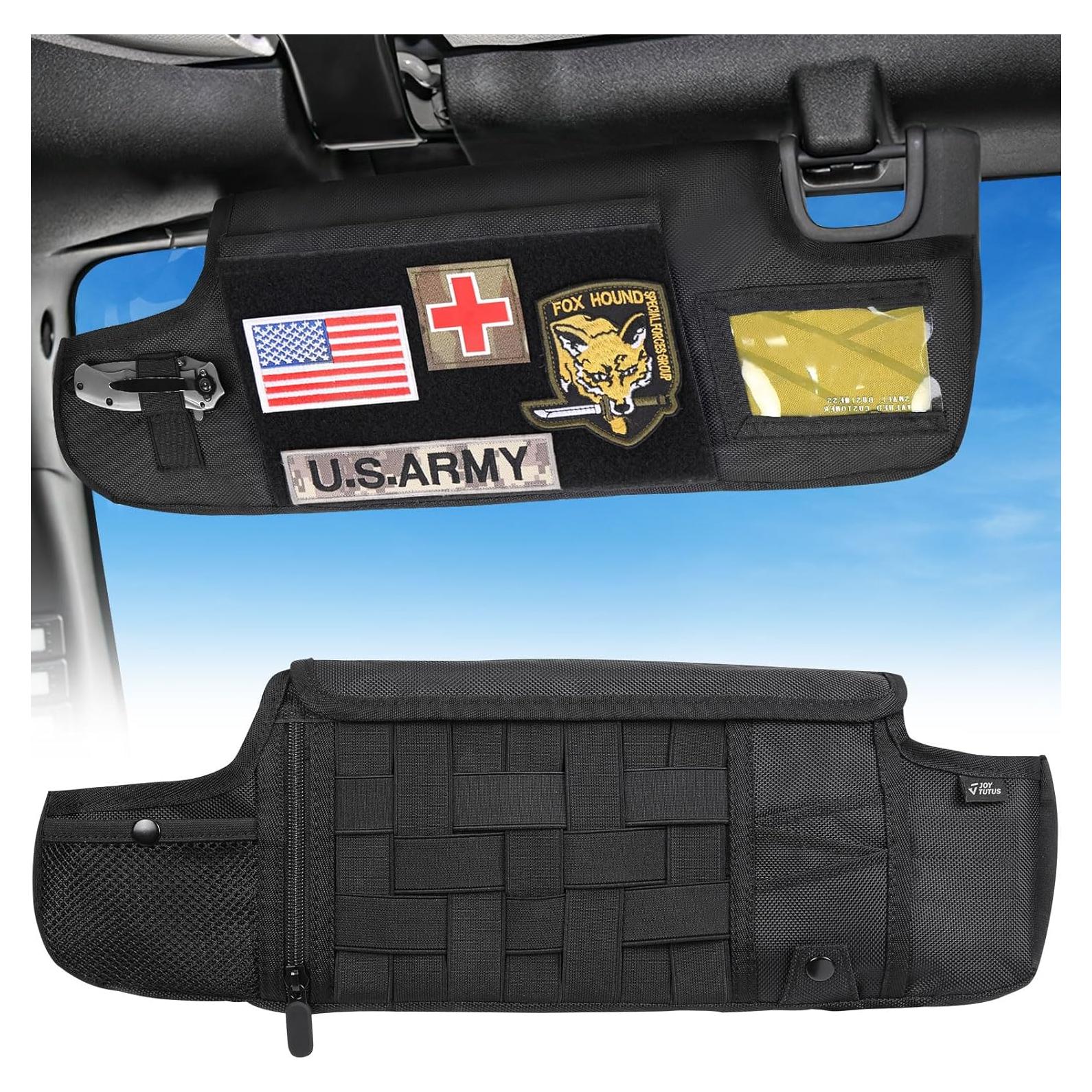 Organizador Táctico de Visera JOYTUTUS A2701 para Wrangler JK