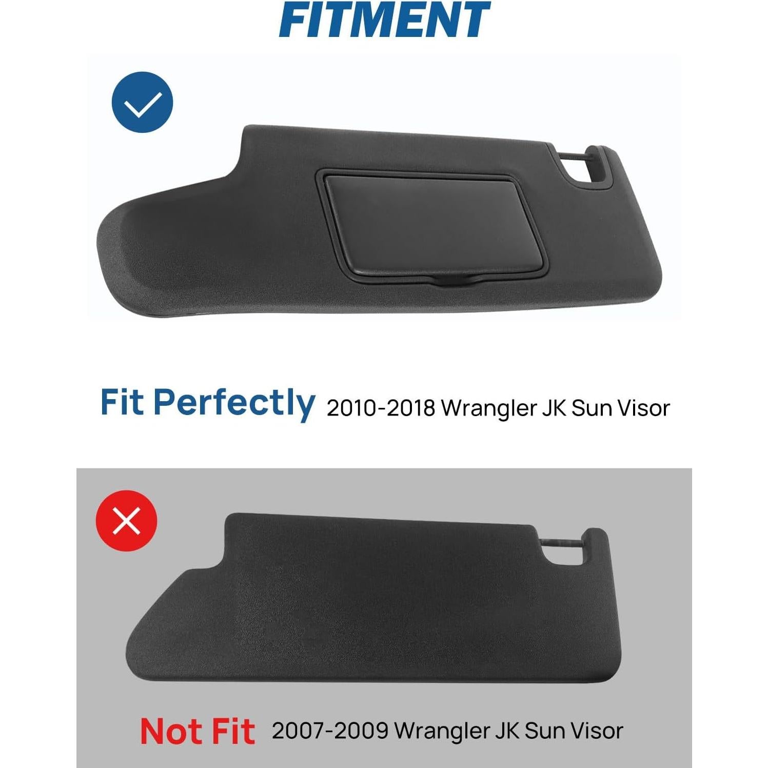 Organizador Táctico de Visera JOYTUTUS A2701 para Wrangler JK