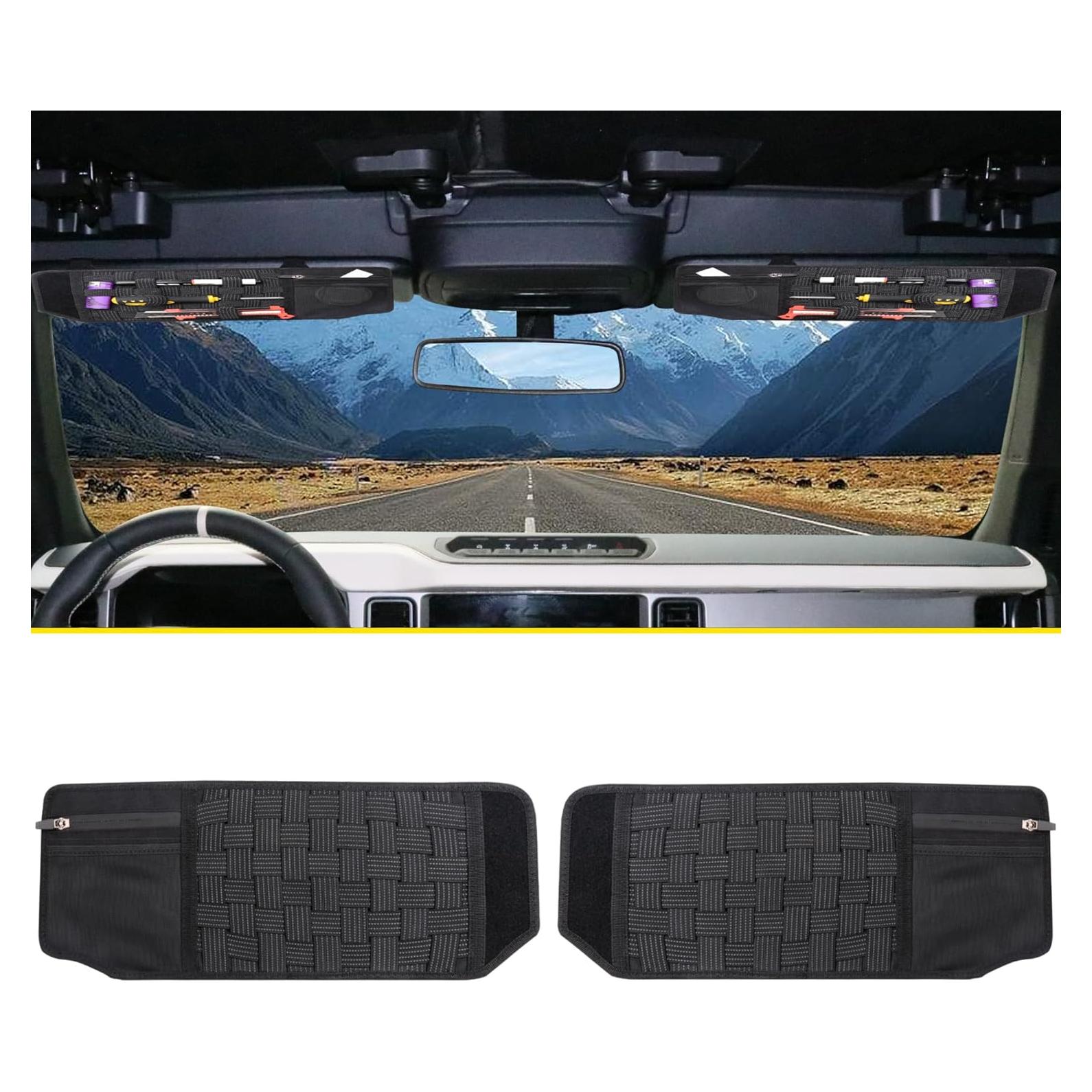 Organizador de Visera Táctica RERPRO para Ford Bronco 2021-2025