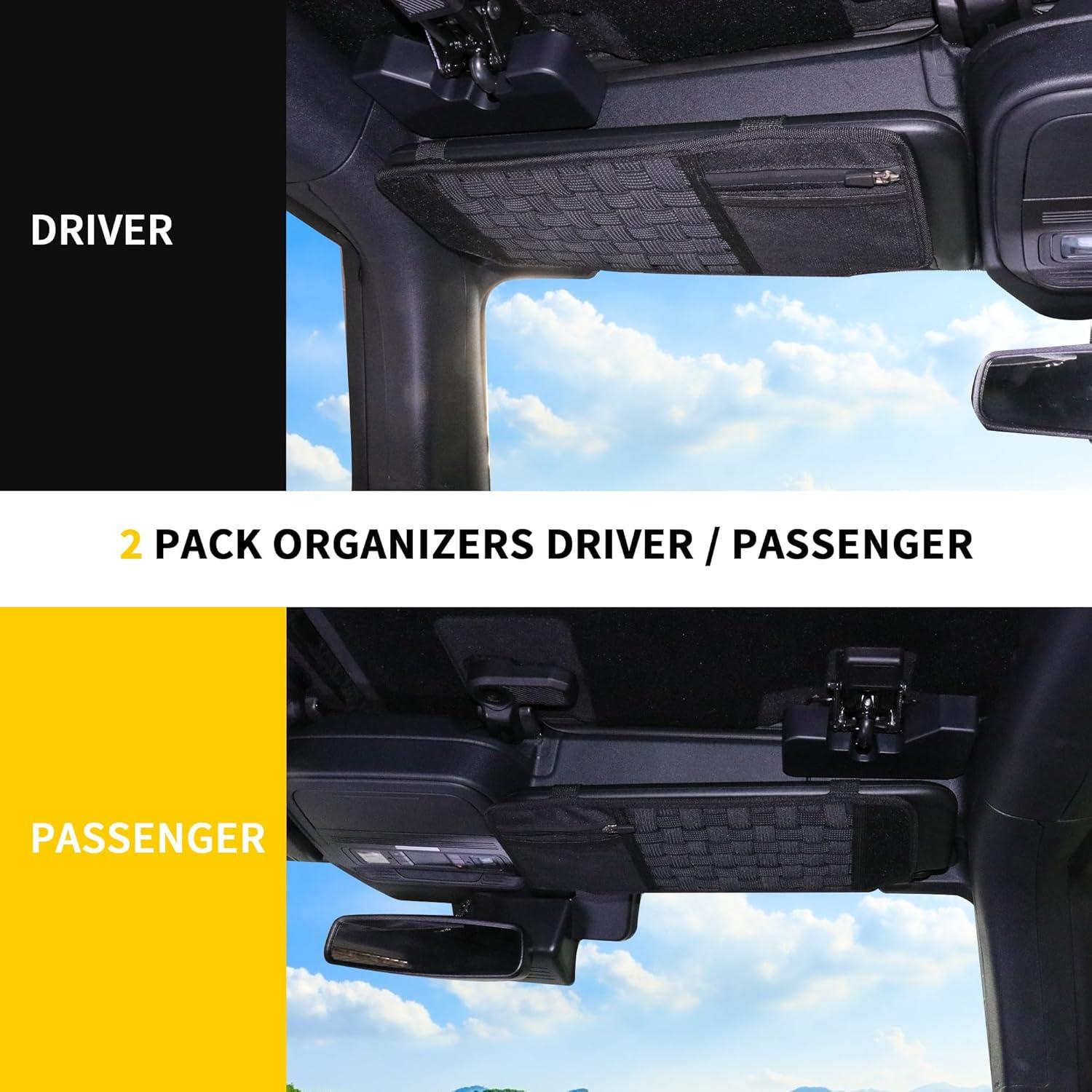 Organizador de Visera Táctica RERPRO para Ford Bronco 2021-2025