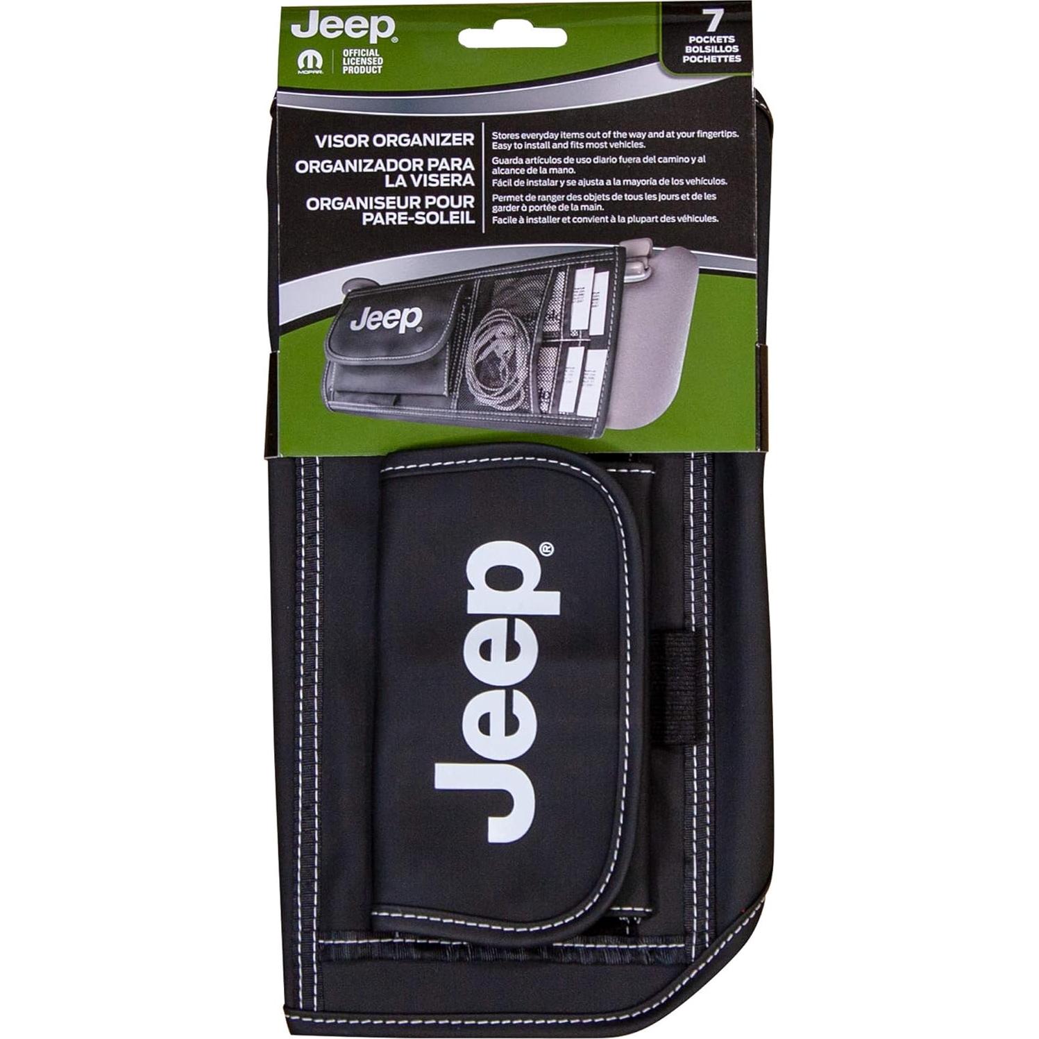 Organizador de Visera Solar Plasticolor 006196R01 para Jeep