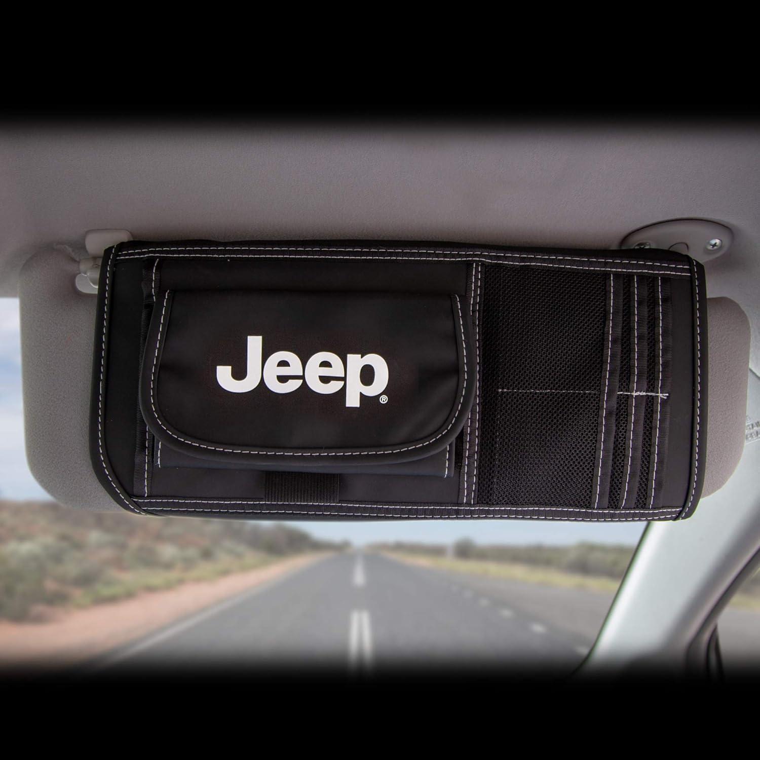 Organizador de Visera Solar Plasticolor 006196R01 para Jeep