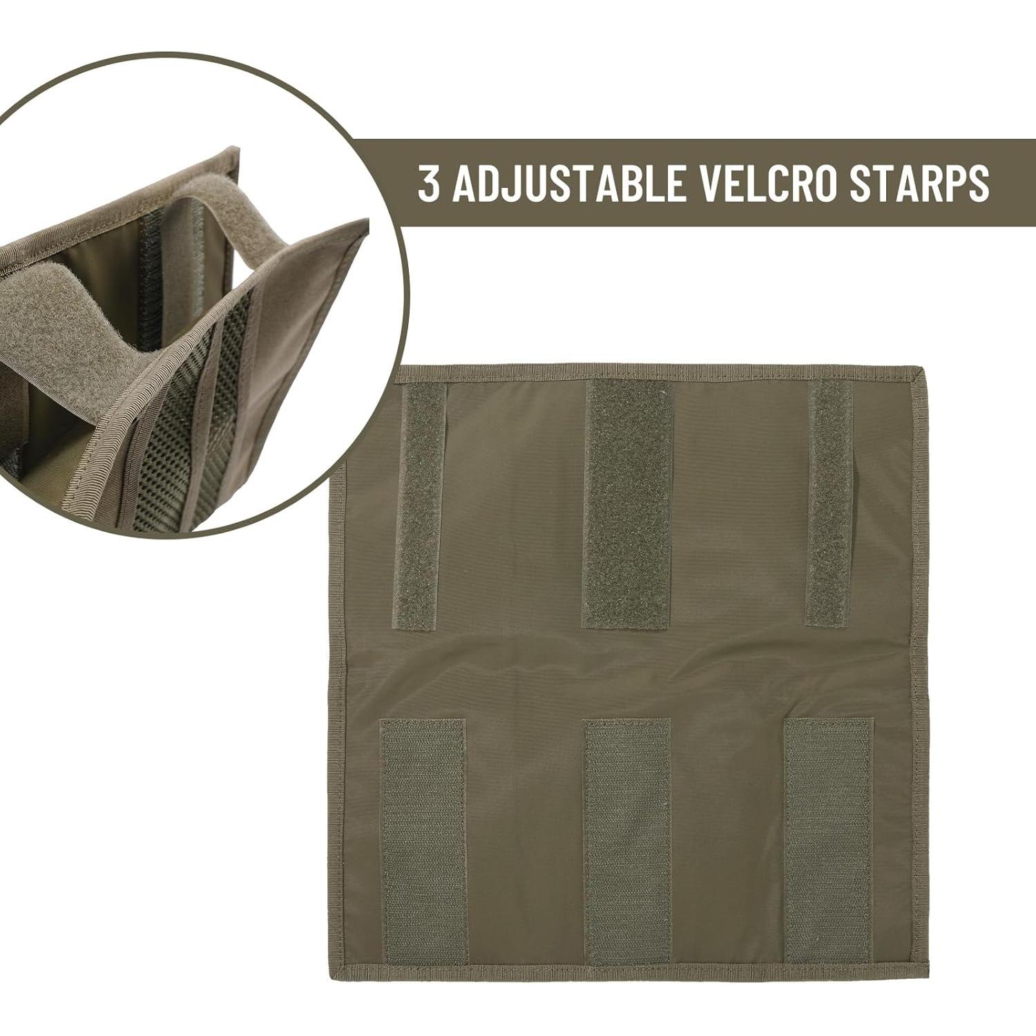 Organizador de Visera Táctico Excellent Elite Spanker Molle 33x36cm