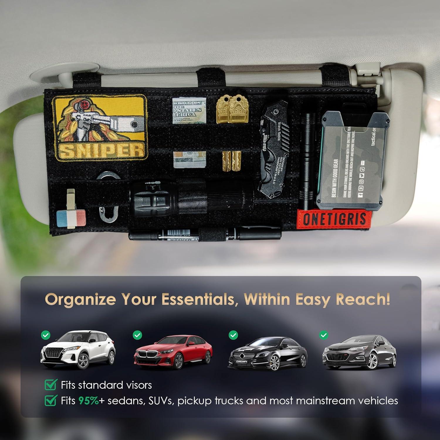 Funda de Visor MOLLE OneTigris TG-ZYB03 Nylon 1000D Negra