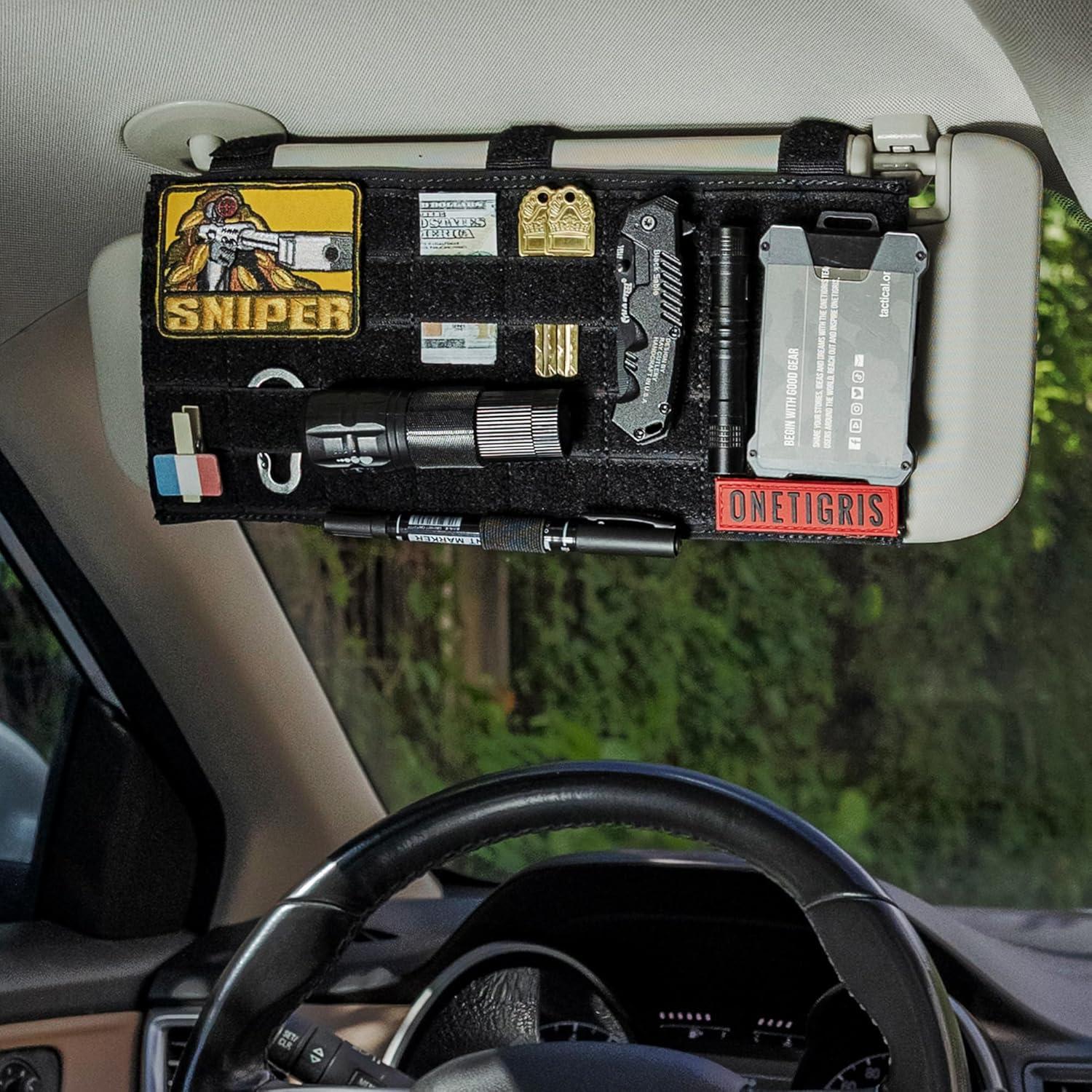 Funda de Visor MOLLE OneTigris TG-ZYB03 Nylon 1000D Negra