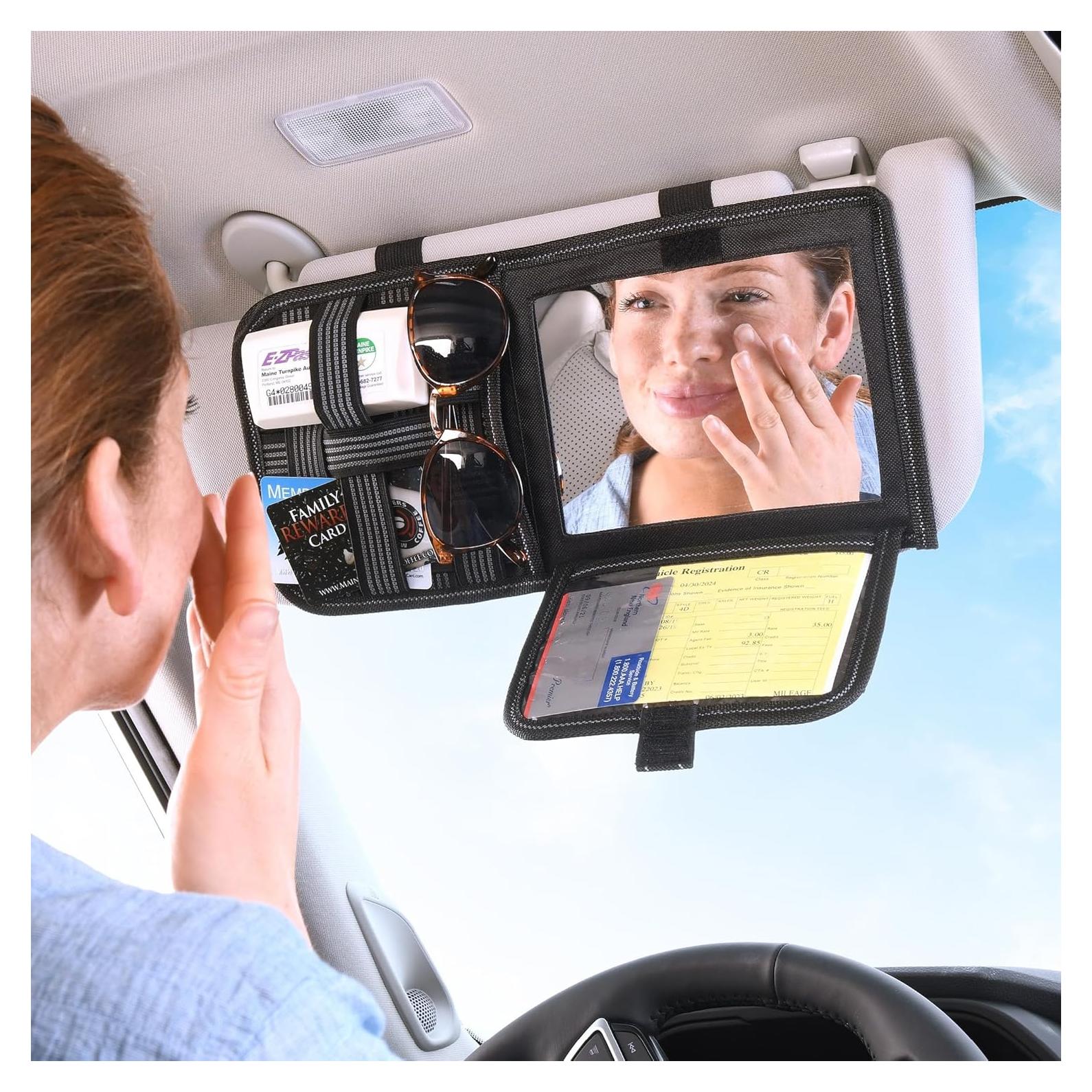 Espejo de Visera Solar High Road con Almacenamiento Molle